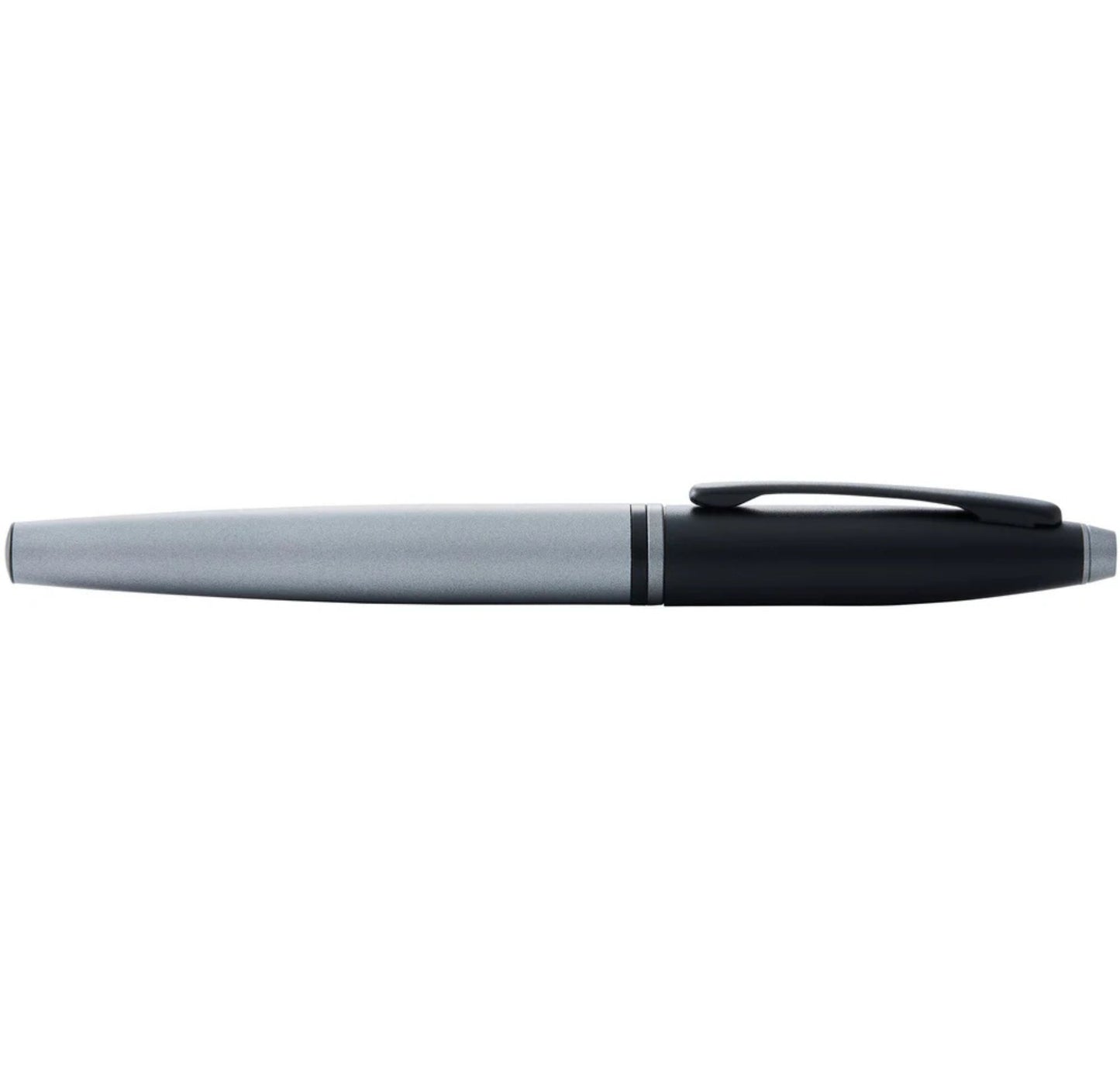 Cross Calais™ Matte Gray and Black Lacquer Stainless Steel Medium Nib Fountain Pen AT0116-26MJ