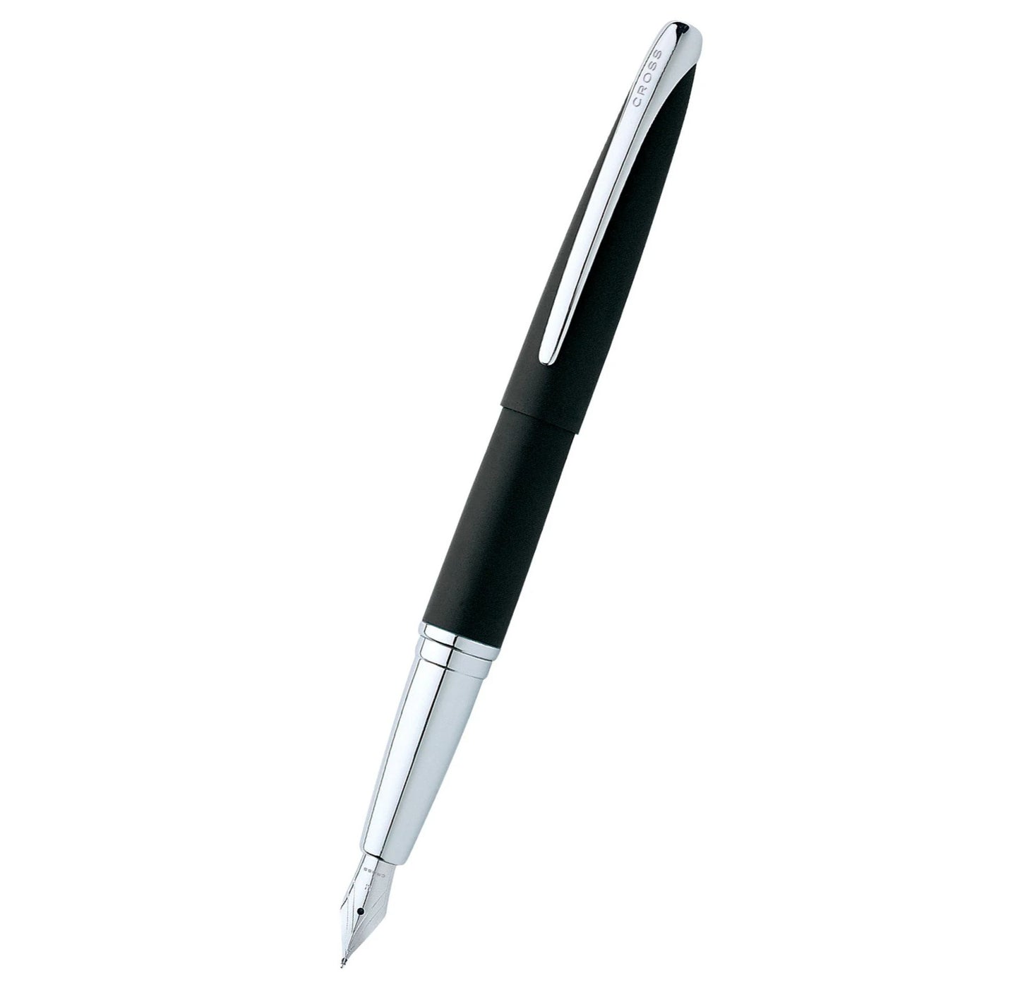Cross ATX® Basalt Black Stainless Steel Fine Nib Fountain Pen 886-3FS