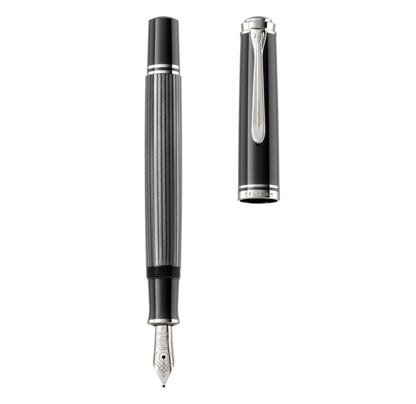 Pelikan M600 Fountain pen Souverän® Stresemann Black-Anthracite EF 813600