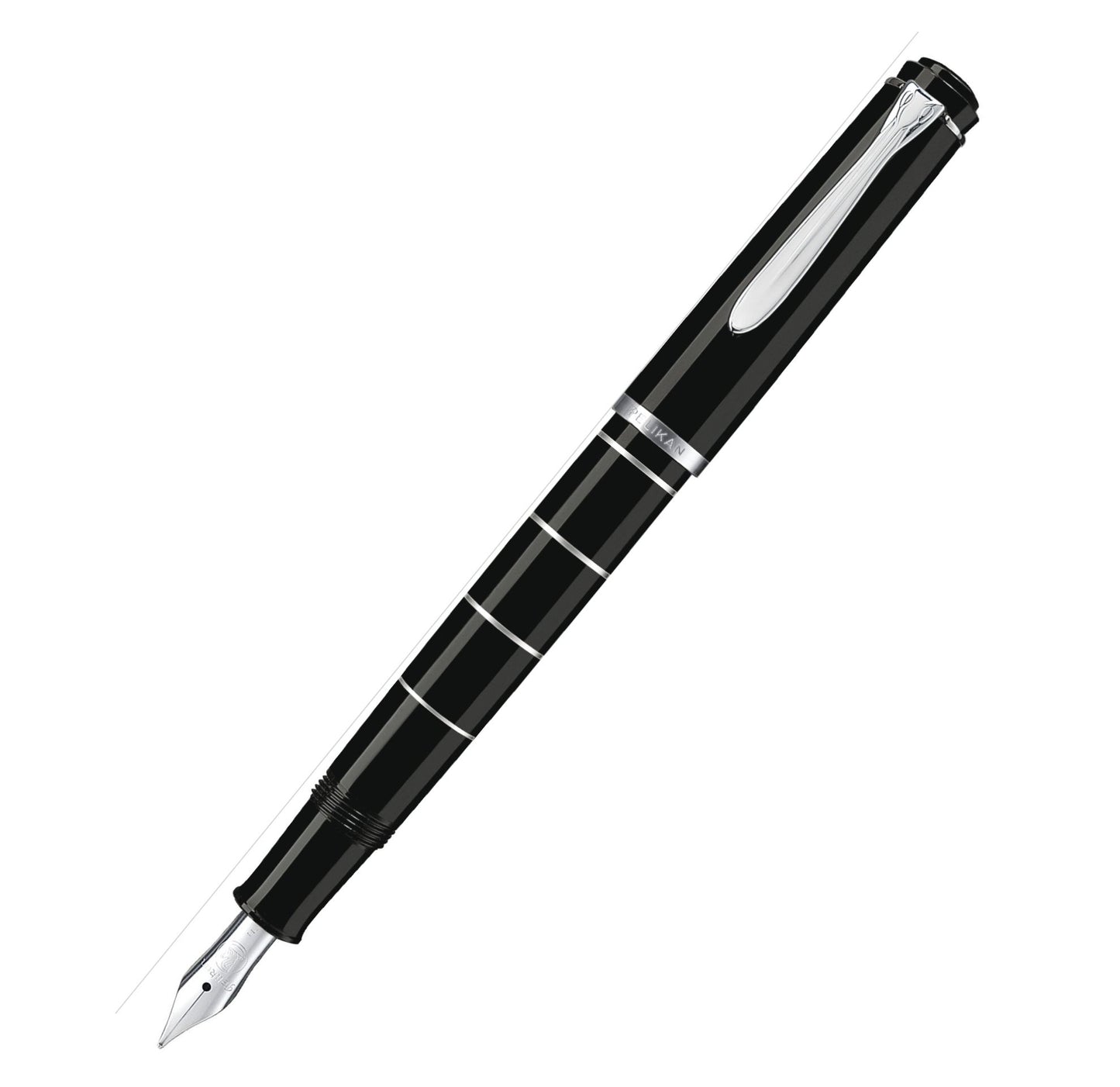 Pelikan M215 Fountain pen Classic Black-Rings