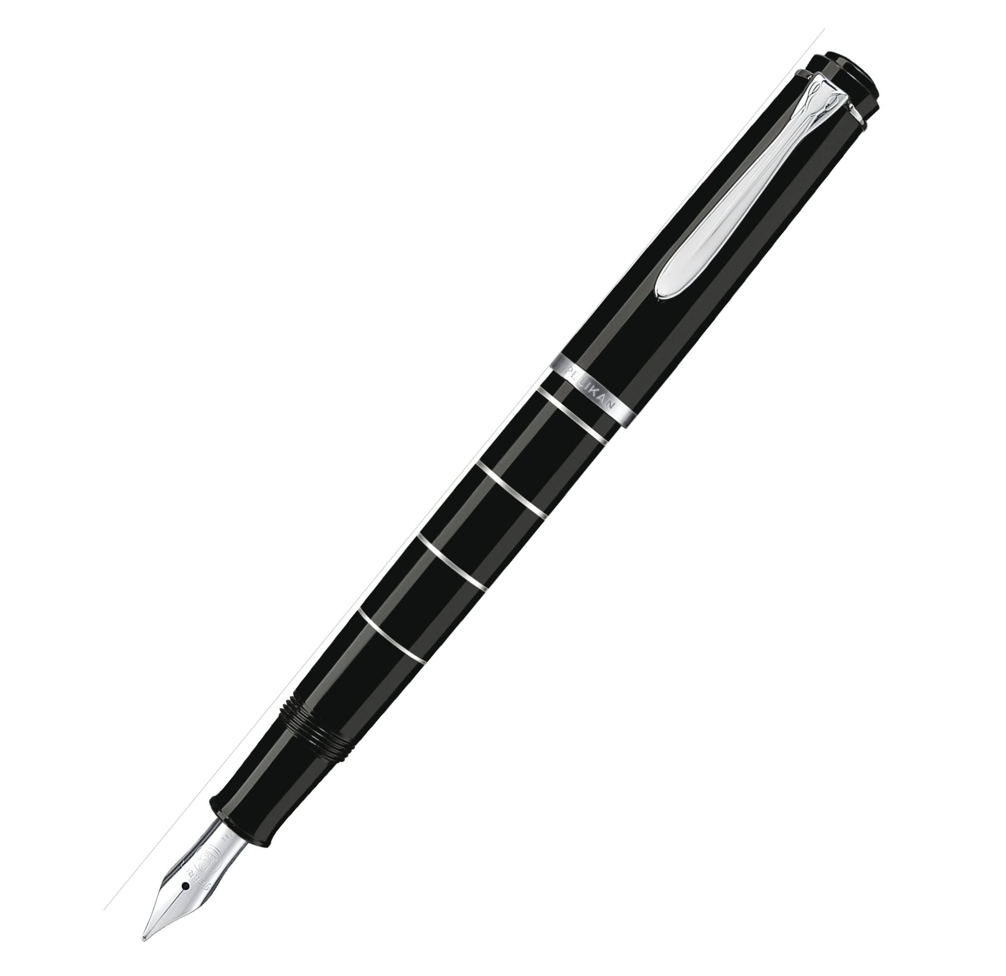 Pelikan M215 Fountain pen Classic Black-Rings