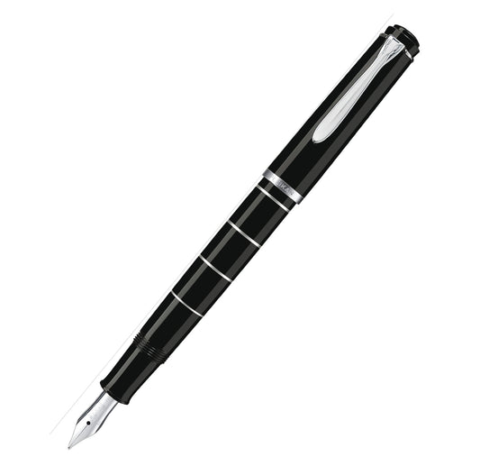 Pelikan M215 Fountain pen Classic Black-Rings