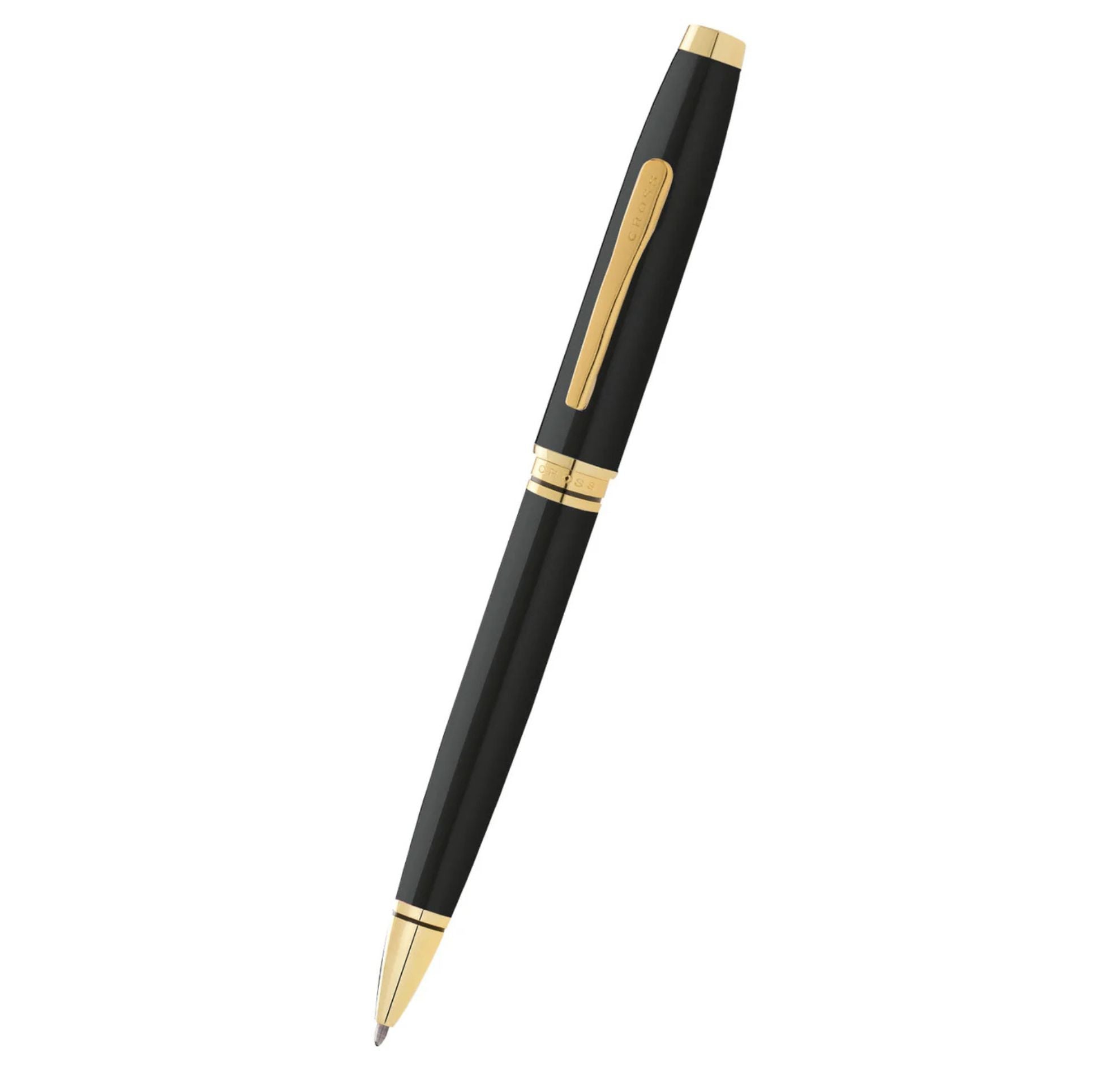 Cross Coventry Black Lacquer with Gold-Tone Ballpoint Pen AT0662-11