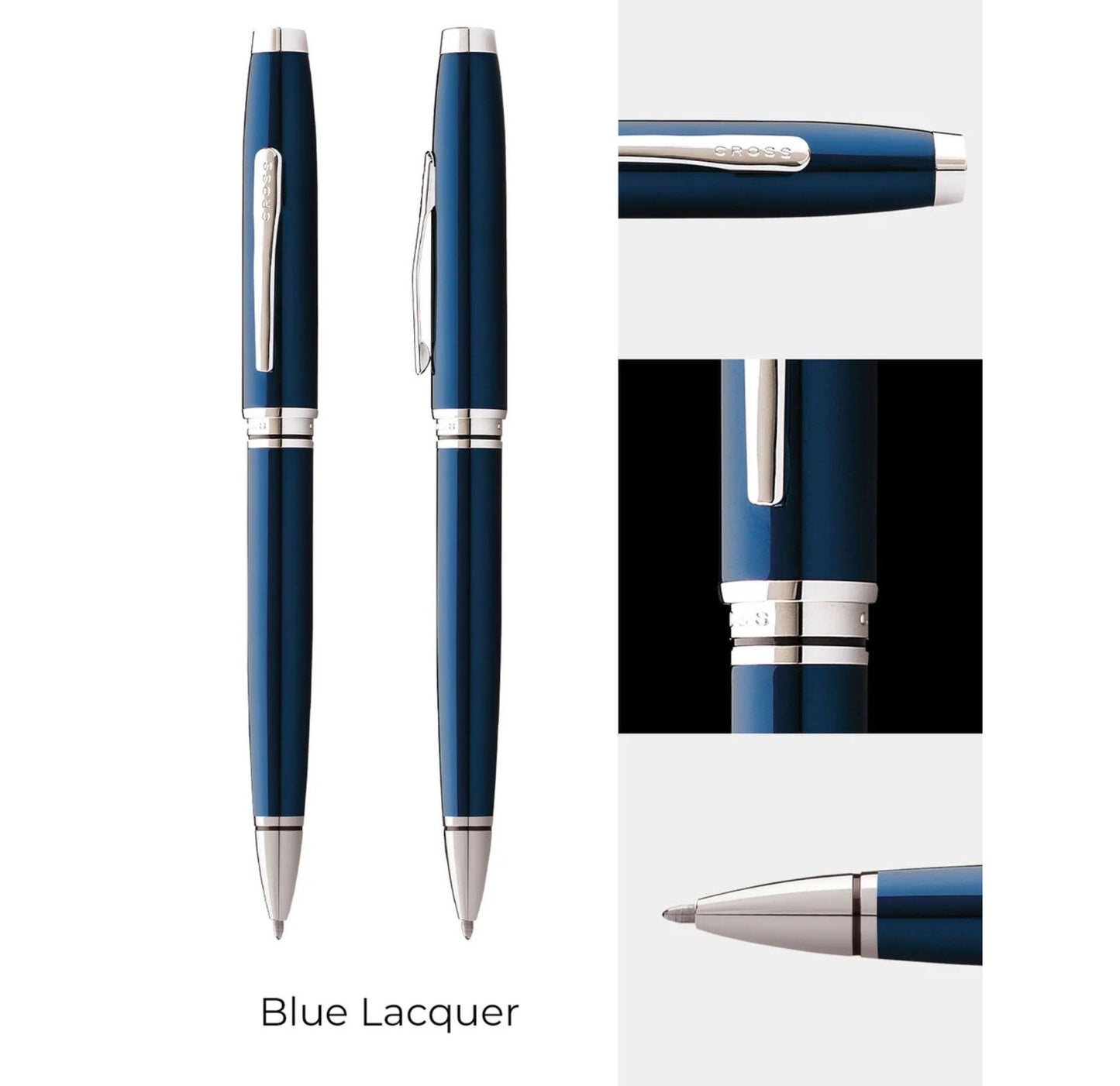 Cross Coventry Blue Lacquer Ballpoint Pen AT0662-9