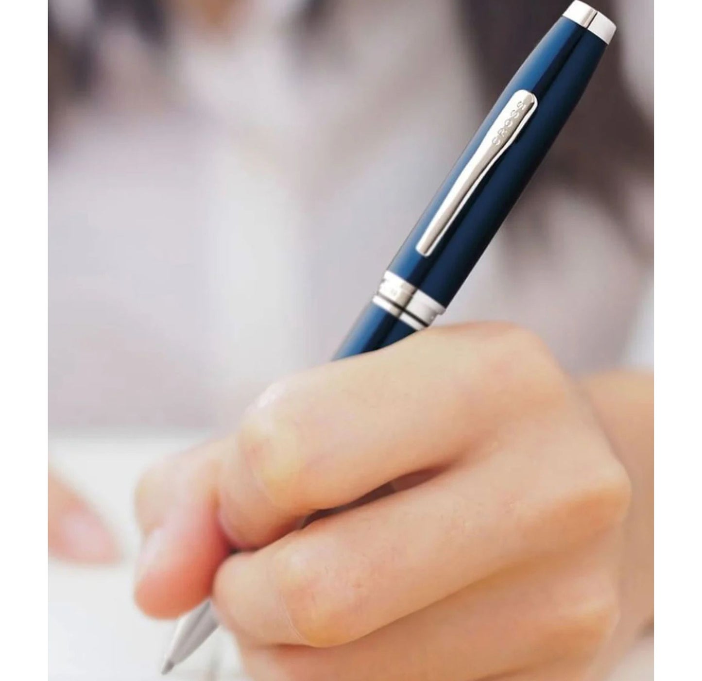 Cross Coventry Blue Lacquer Ballpoint Pen AT0662-9