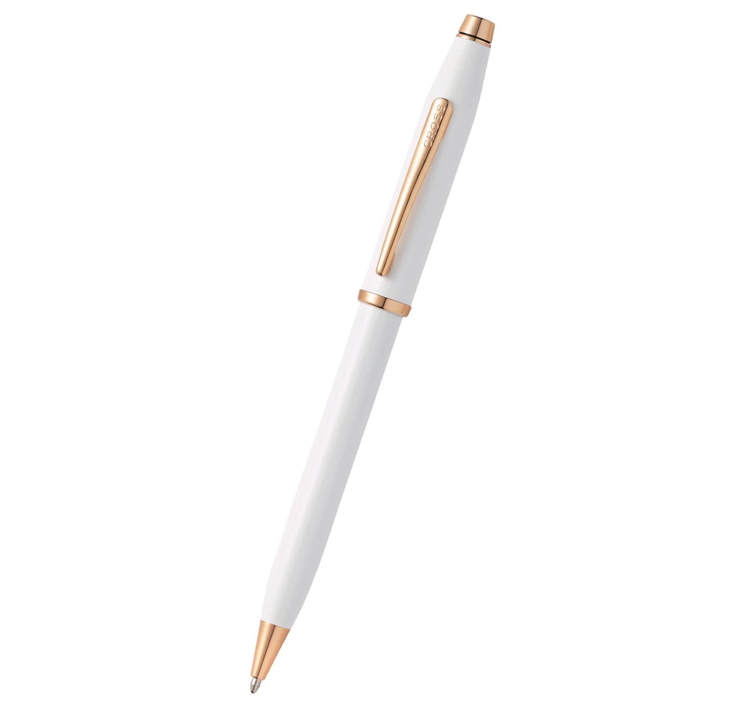Cross Century II Pearlescent White Lacquer Ballpoint Pen AT0082WG-113