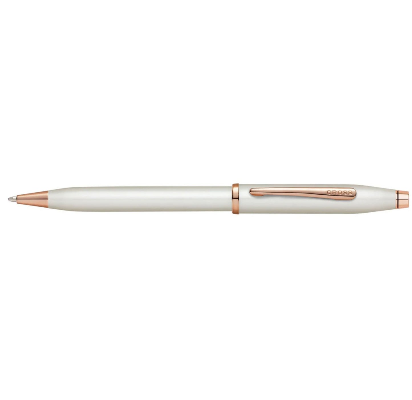Cross Century II Pearlescent White Lacquer Ballpoint Pen AT0082WG-113