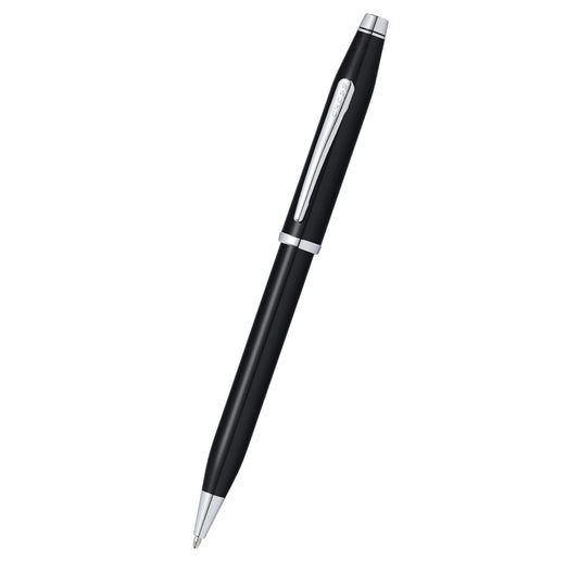 Cross Century II Black Lacquer Ballpoint Pen AT0082WG-157