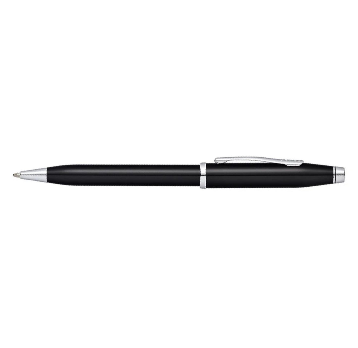 Cross Century II Black Lacquer Ballpoint Pen AT0082WG-157