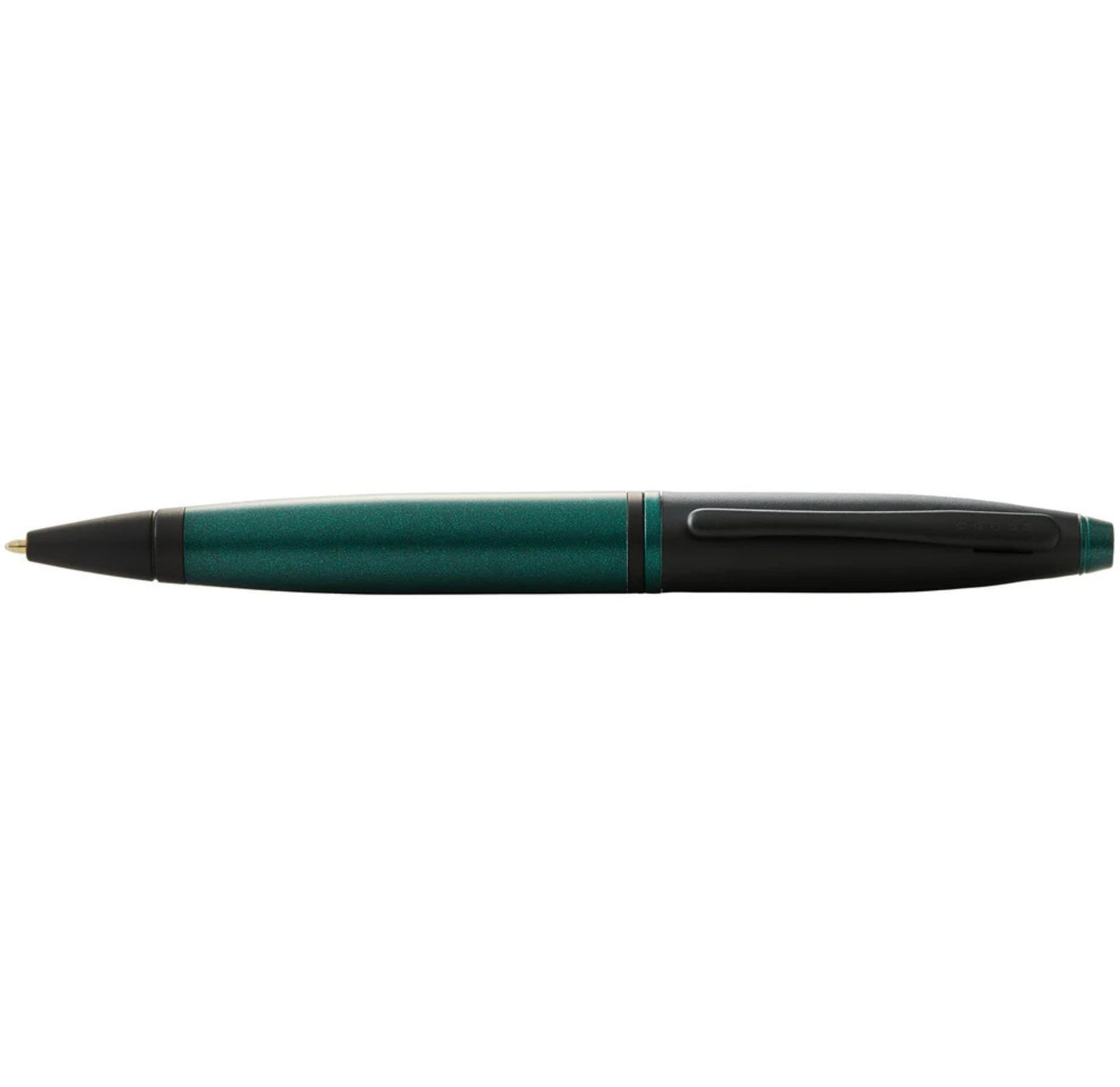Cross Calais Matte Green and Black Lacquer Ballpoint Pen AT0112-25