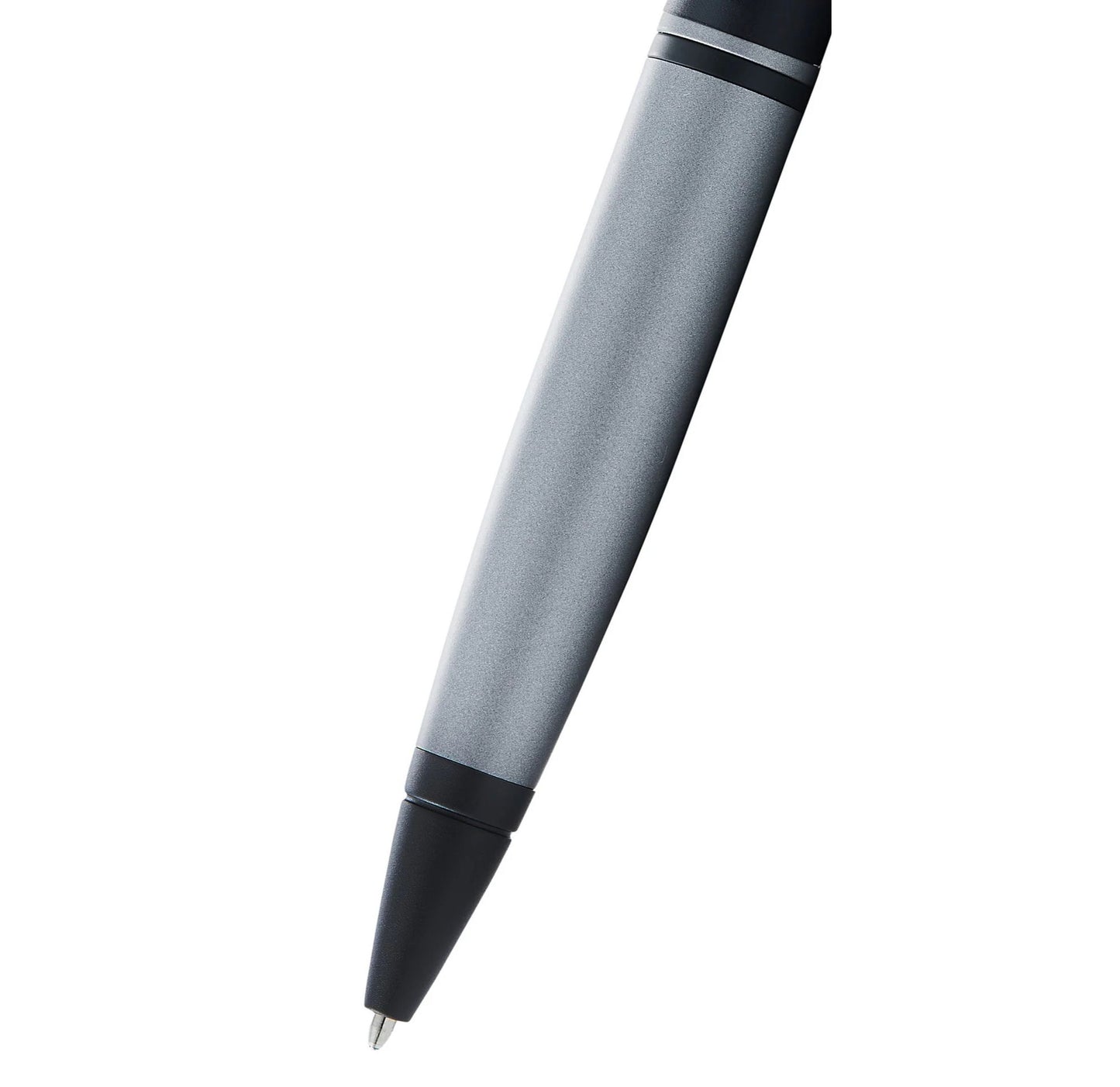 Cross Calais Matte Gray and Black Lacquer Ballpoint Pen AT0112-26