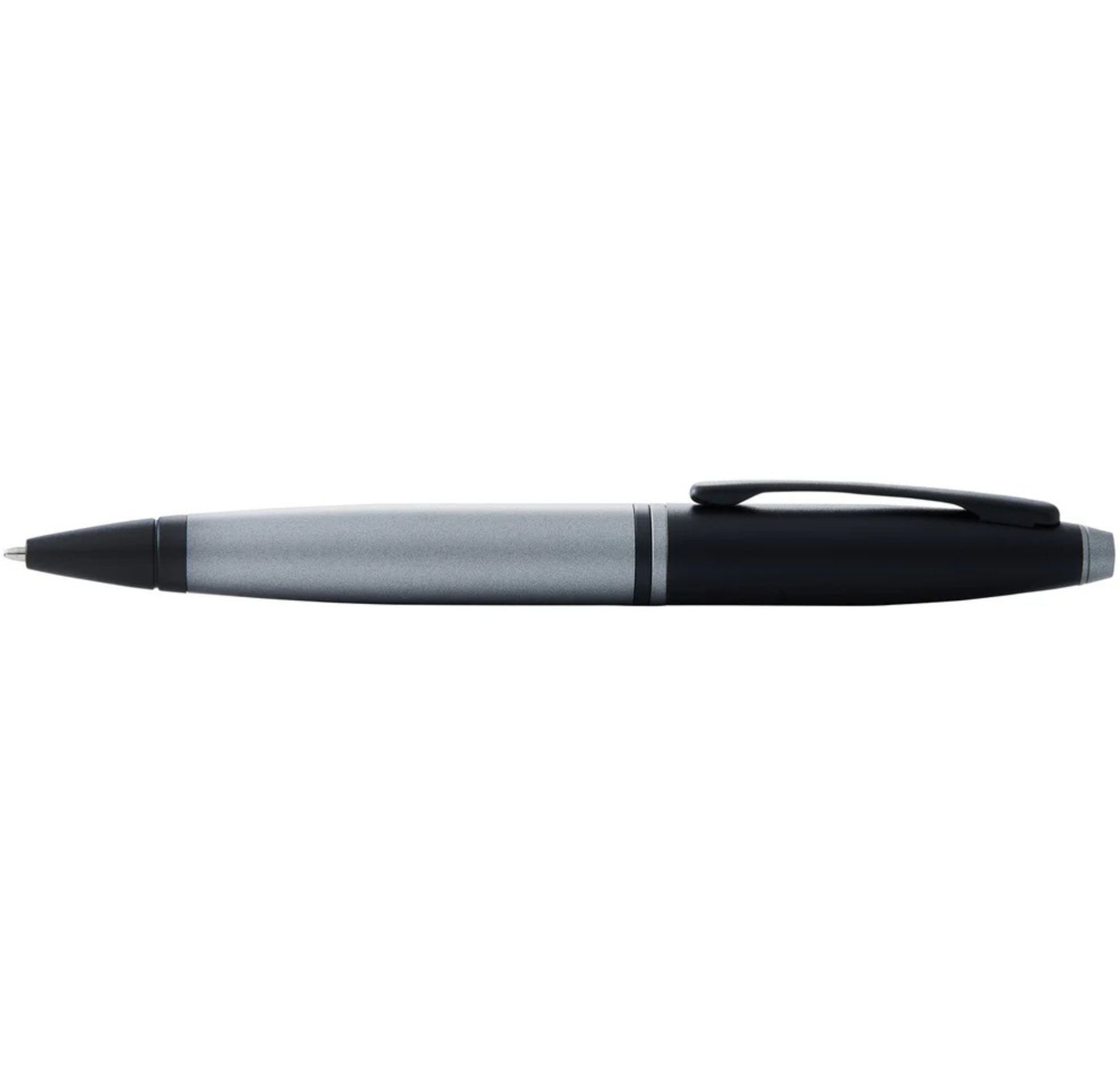 Cross Calais Matte Gray and Black Lacquer Ballpoint Pen AT0112-26