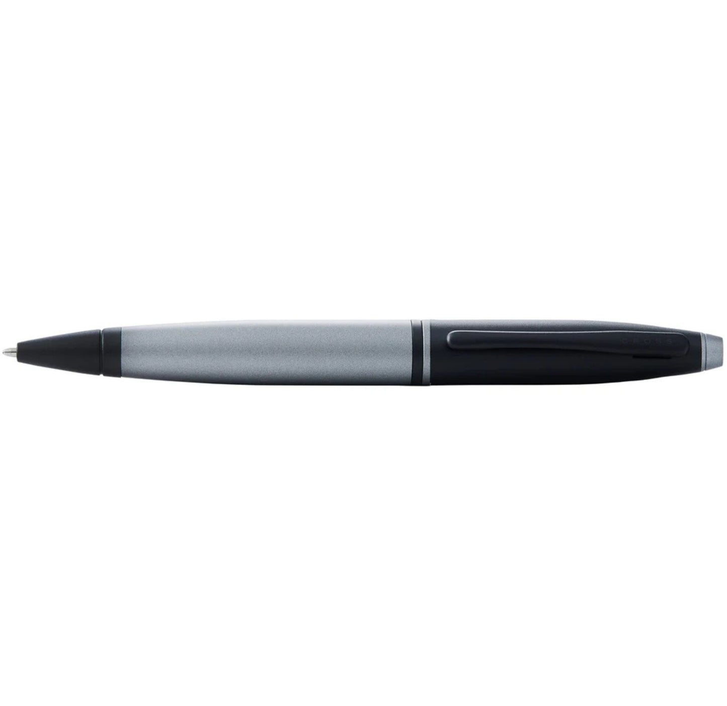 Cross Calais Matte Gray and Black Lacquer Ballpoint Pen AT0112-26
