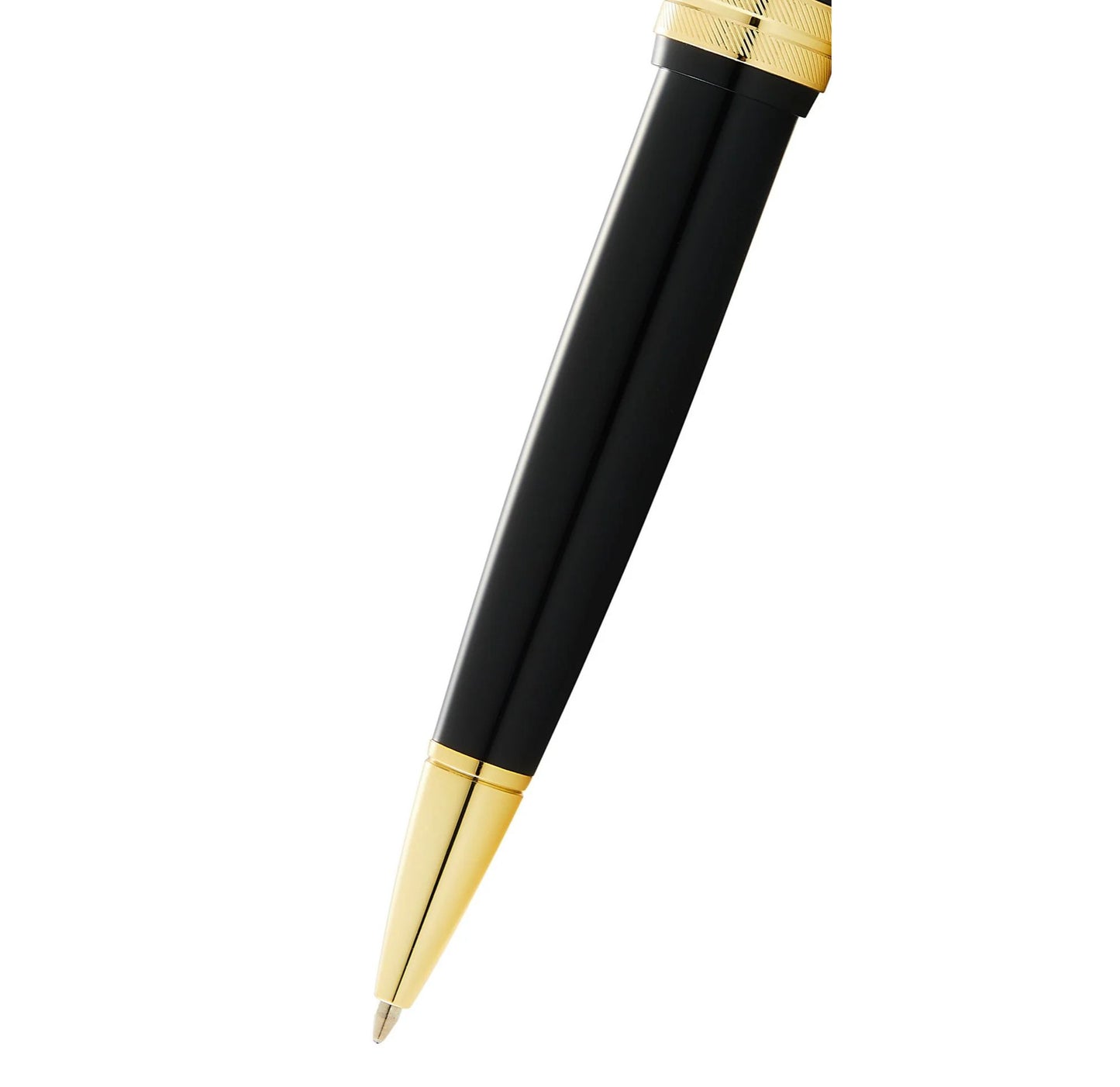 Cross Bailey Light Polished Black Resin and Gold Tone Ballpoint Pen AT0742-9