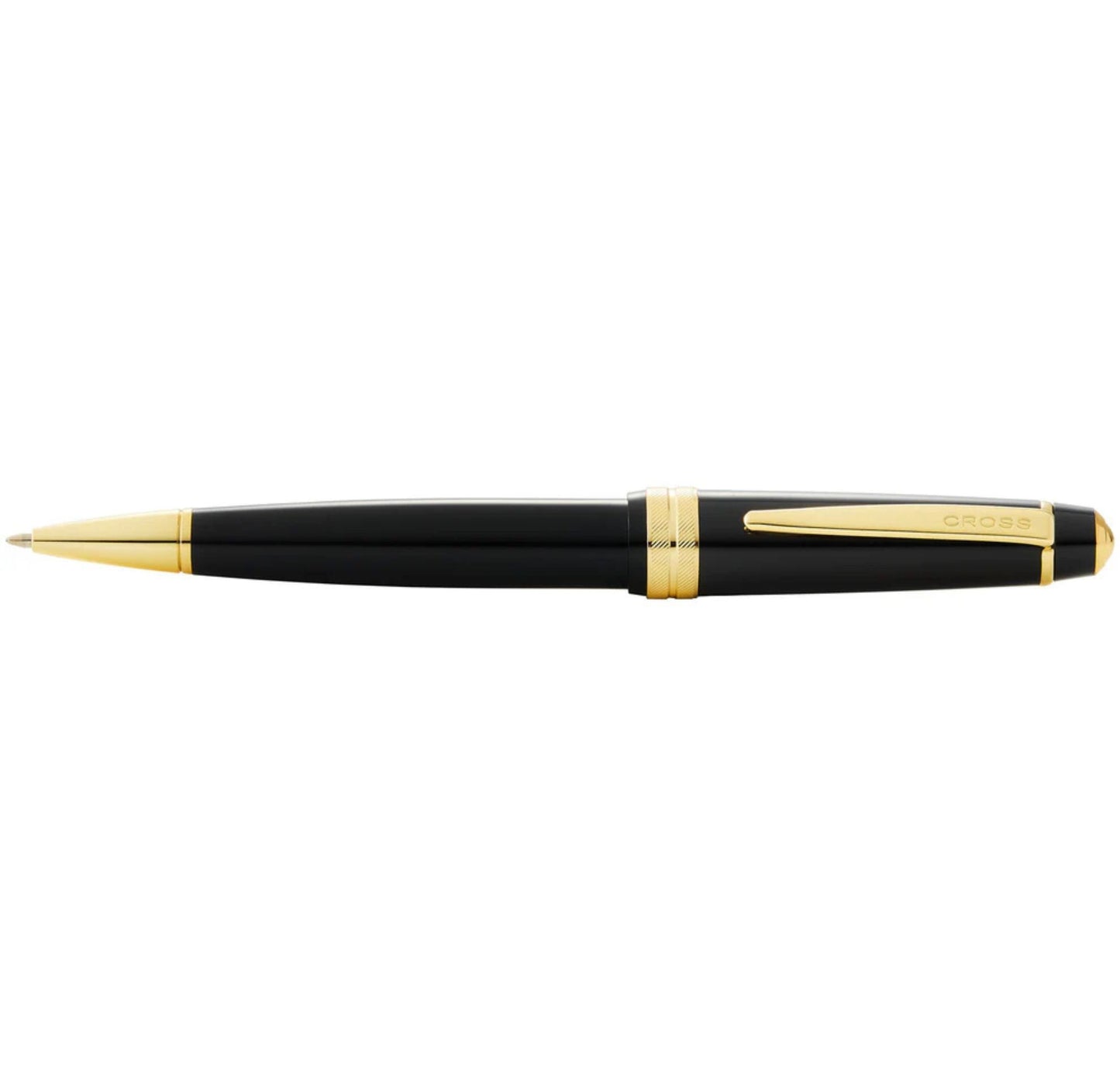 Cross Bailey Light Polished Black Resin and Gold Tone Ballpoint Pen AT0742-9