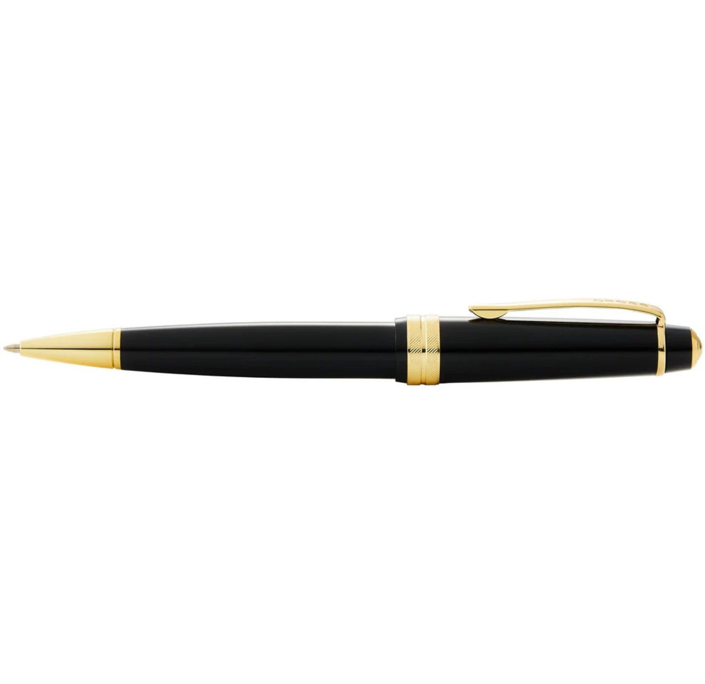 Cross Bailey Light Polished Black Resin and Gold Tone Ballpoint Pen AT0742-9