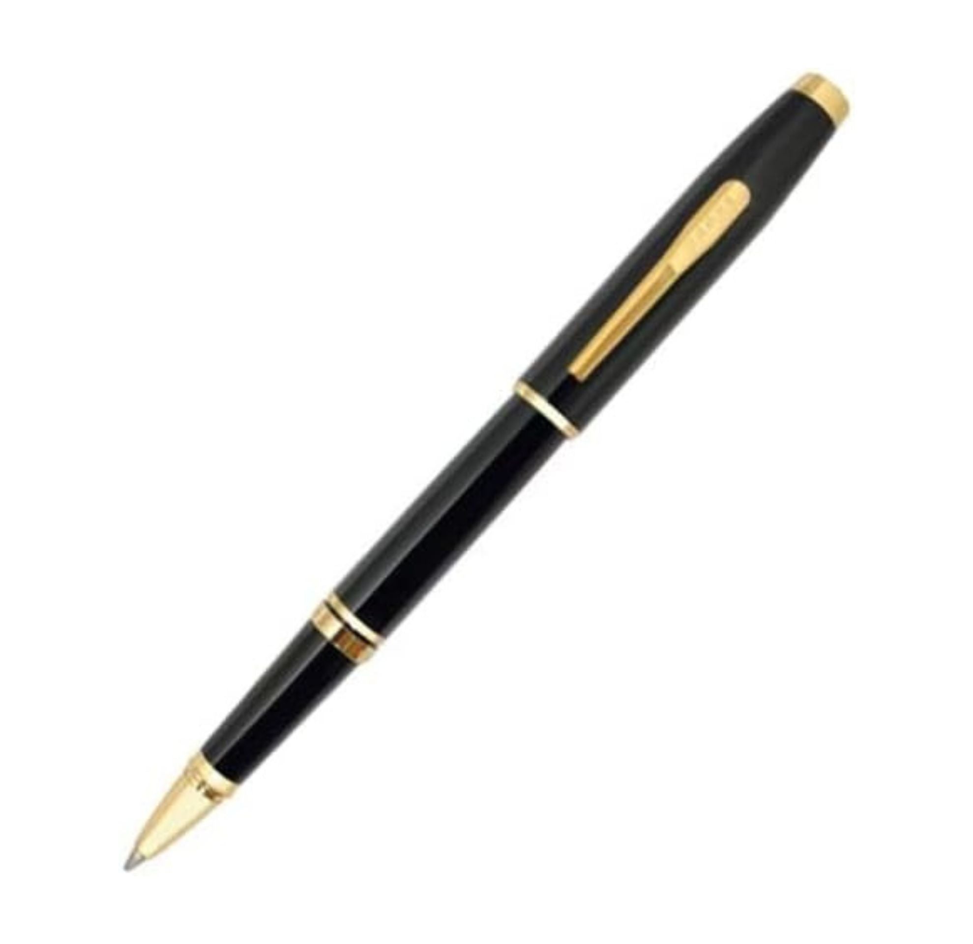 Cross Coventry Black Lacquer with Gold-Tone Rollerball Pen AT0665-11