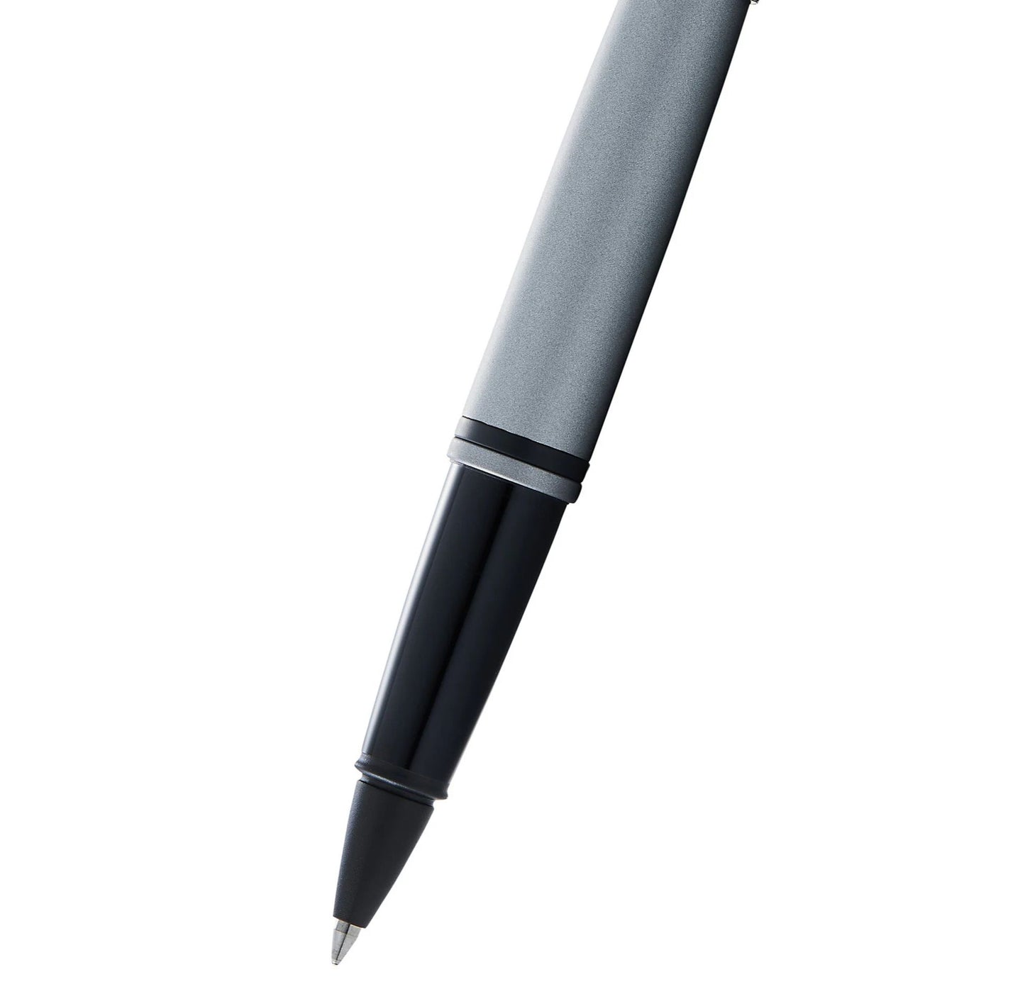 Cross Calais Matte Gray and Black Lacquer Rollerball Pen AT0115-26