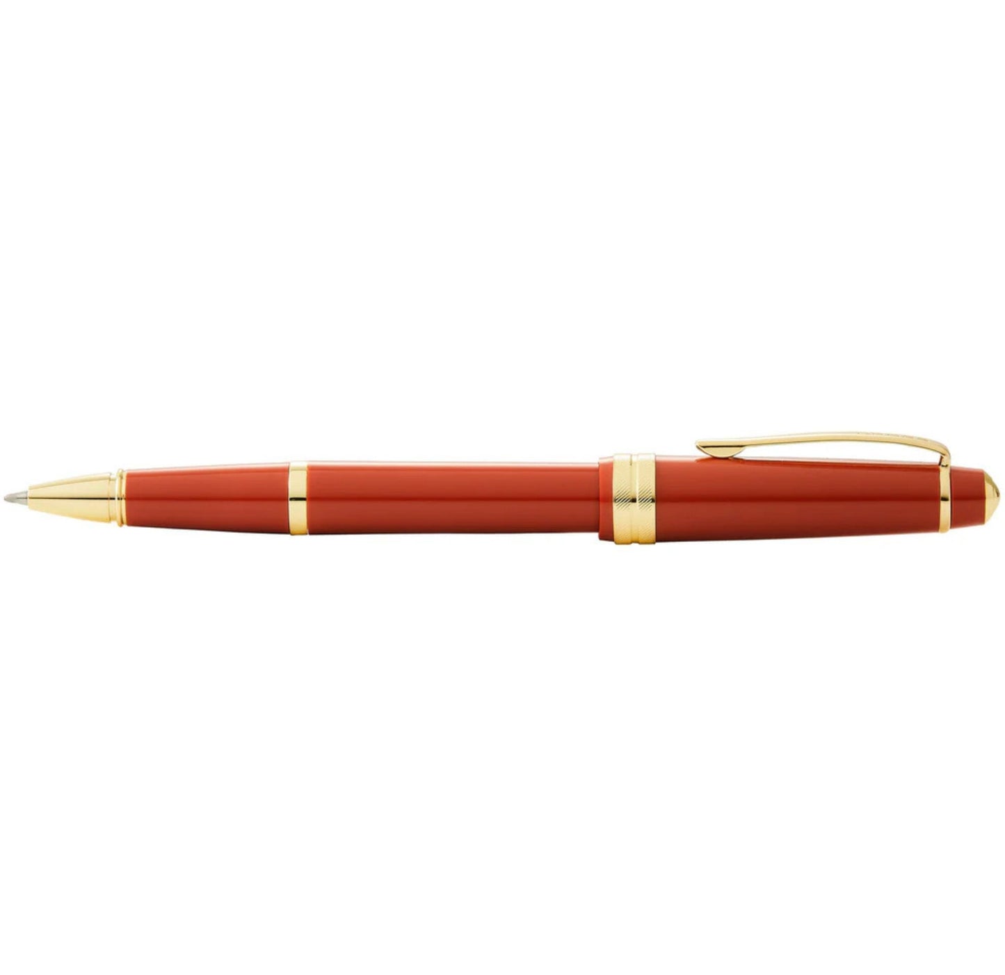 Cross Bailey Light™ Polished Amber Resin and Gold Tone Rollerball Pen AT0745-13