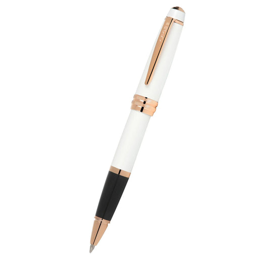 Cross Bailey™ Pearlescent White Lacquer Rollerball Pen AT0455-22