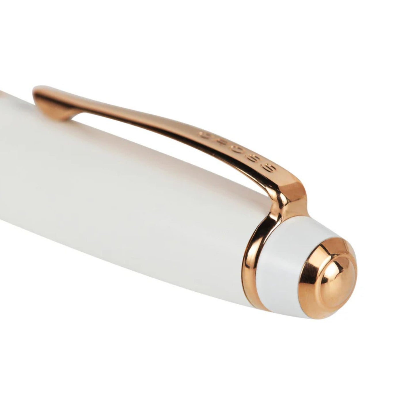 Cross Bailey™ Pearlescent White Lacquer Rollerball Pen AT0455-22