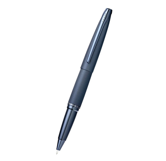 Cross ATX® Sandblasted Dark Blue Rollerball Pen 885-45
