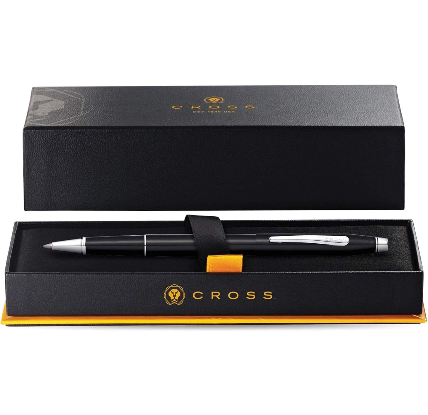 Cross Classic Century Black Lacquer Rollerball Pen AT0085-111
