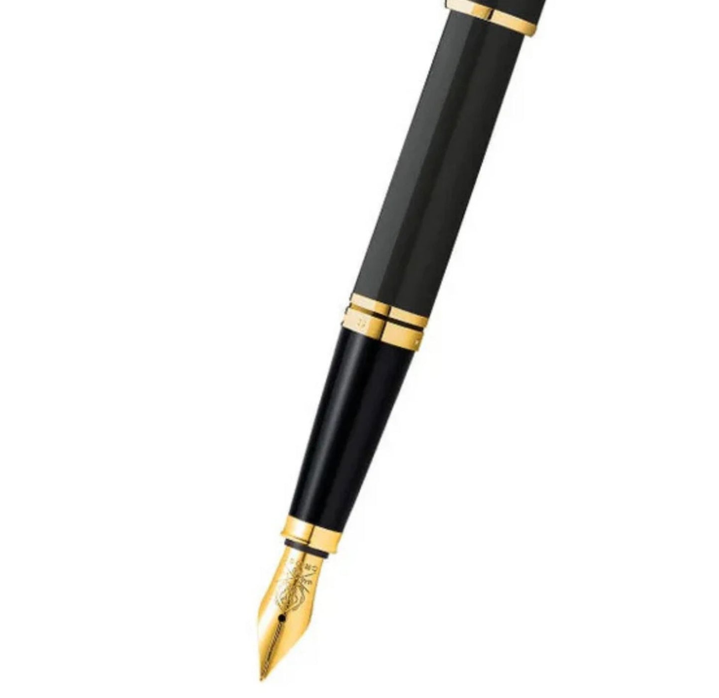 Cross Coventry Black Lacquer with Gold-Tone Fine Nib Fountain Pen AT0666-11FF