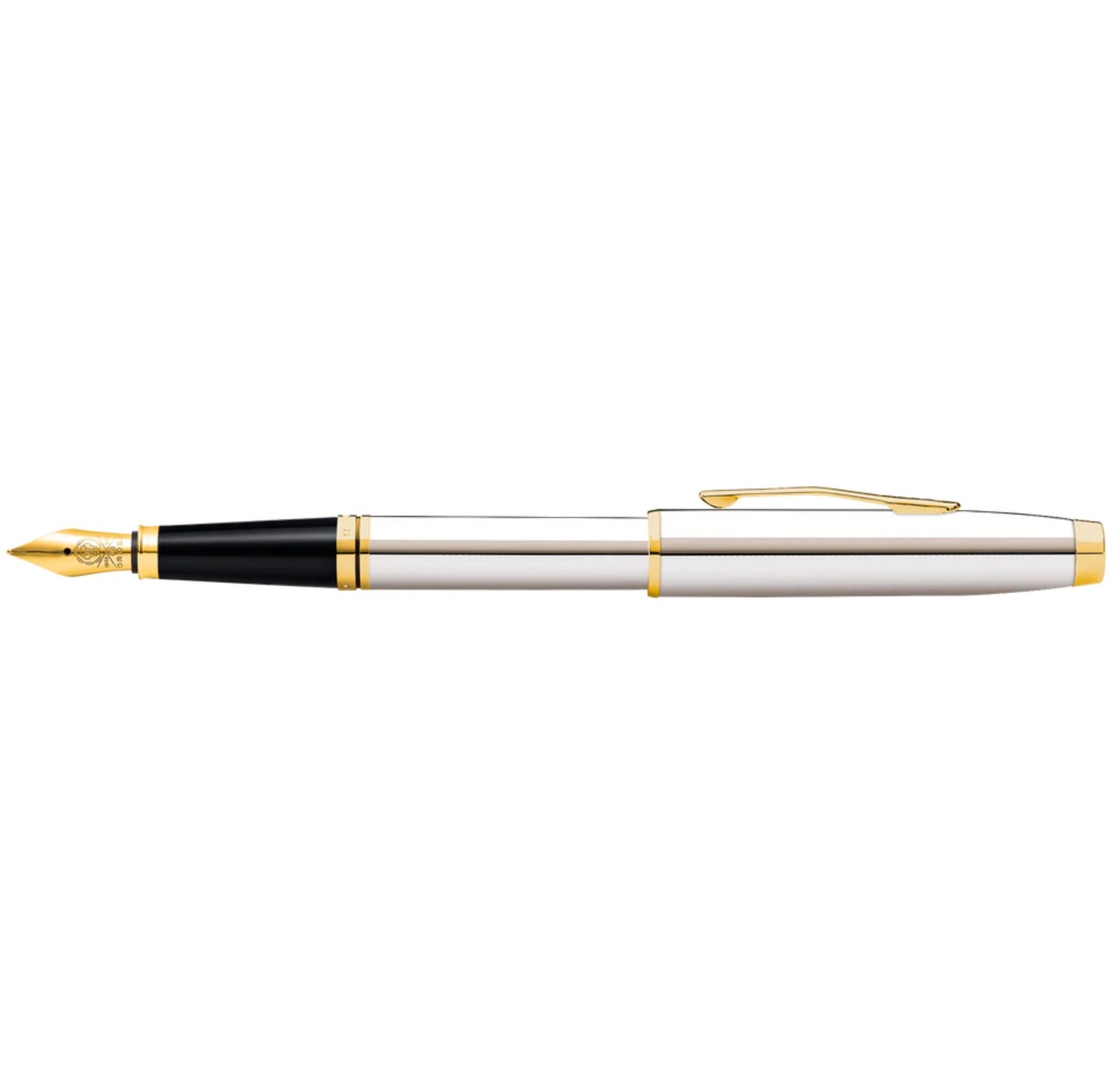 Cross Coventry Polished Chrome with Gold-Tone Fine Nib Fountain Pen AT0666-2FF