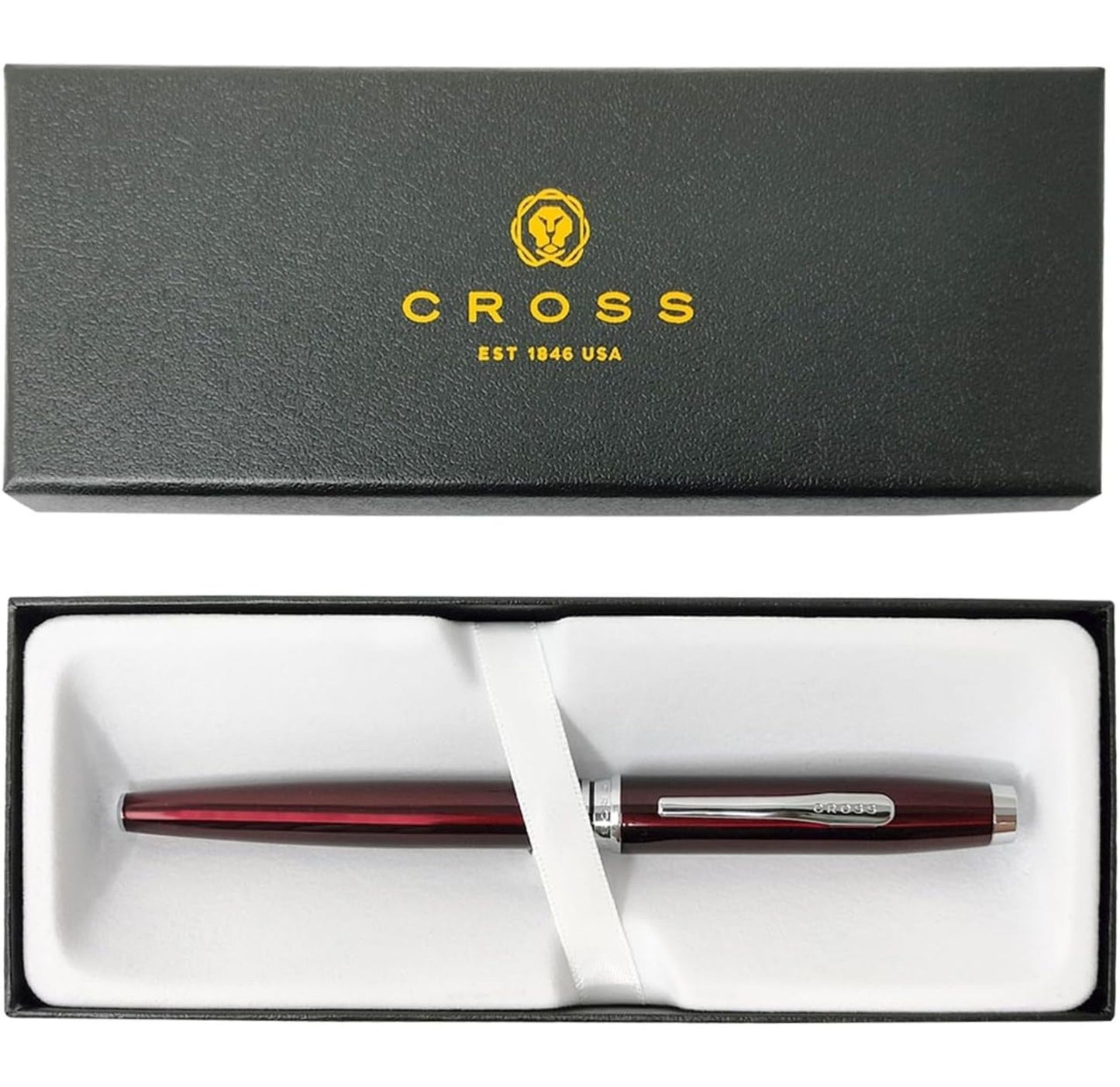 Cross Coventry Red Lacquer Fine Nib Fountain Pen AT0666-10FS