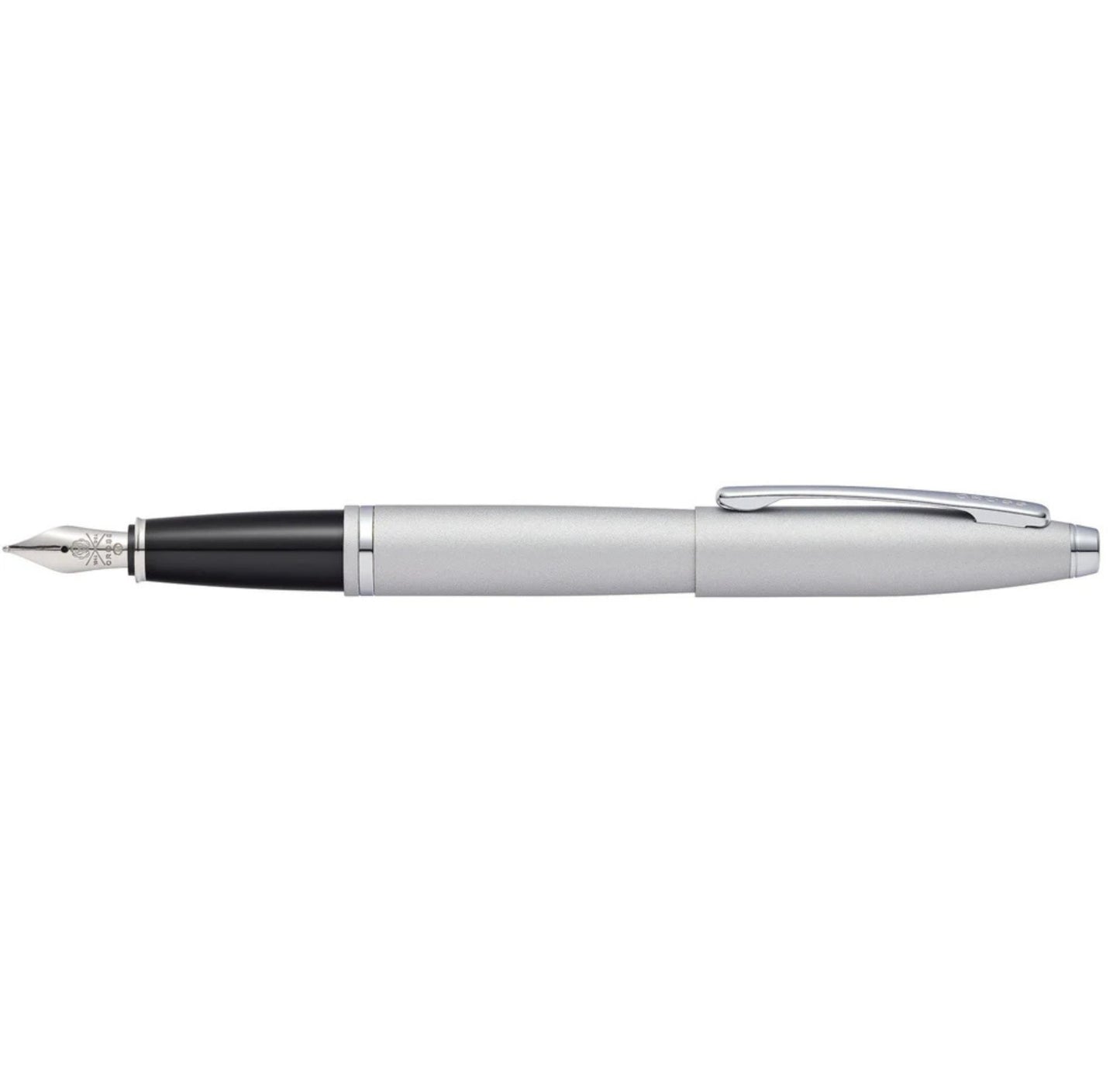 Cross Calais™ Satin Chrome Stainless Steel Medium Nib Fountain Pen AT0116-16MS