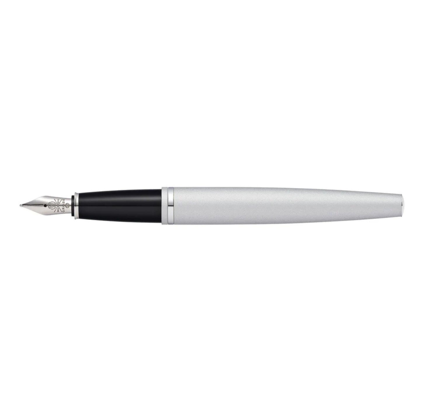 Cross Calais™ Satin Chrome Stainless Steel Medium Nib Fountain Pen AT0116-16MS