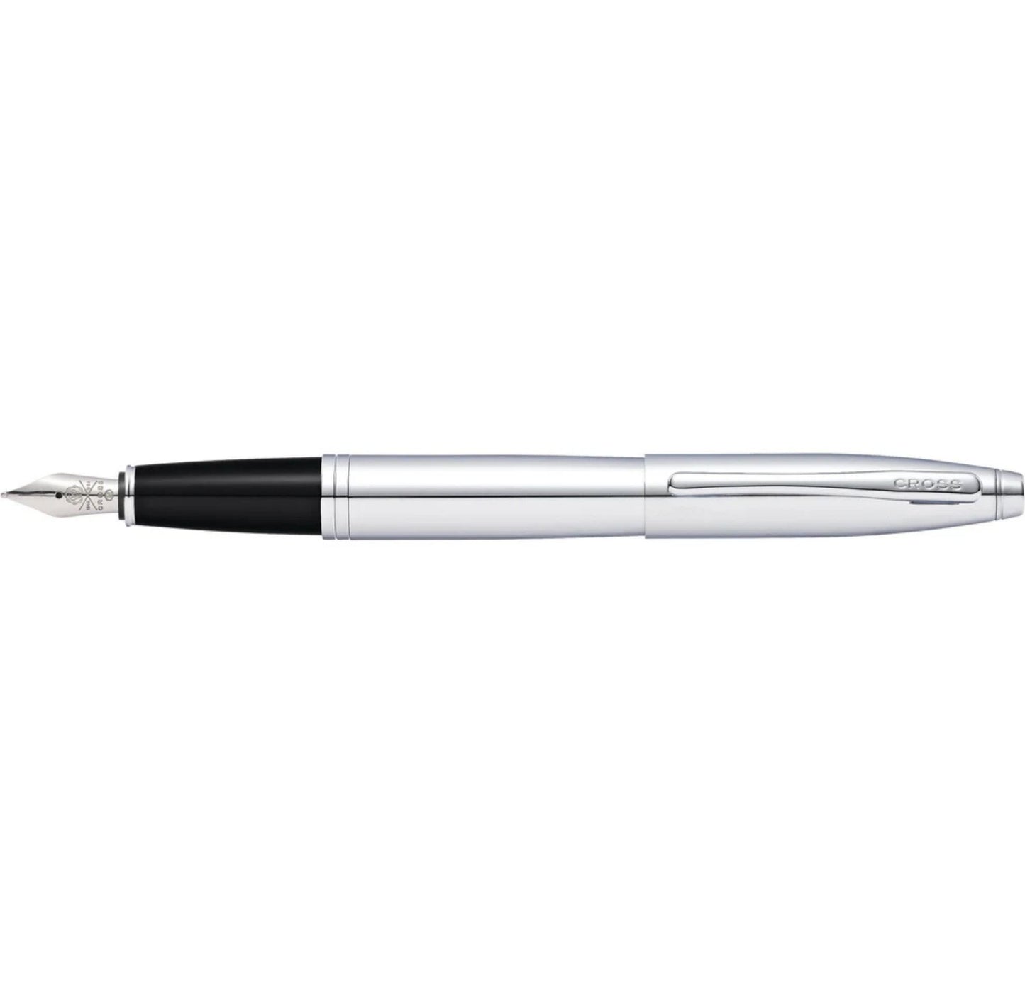 Cross Calais™ Polished Chrome Stainless Steel Medium Nib Fountain Pen AT0116-1MS