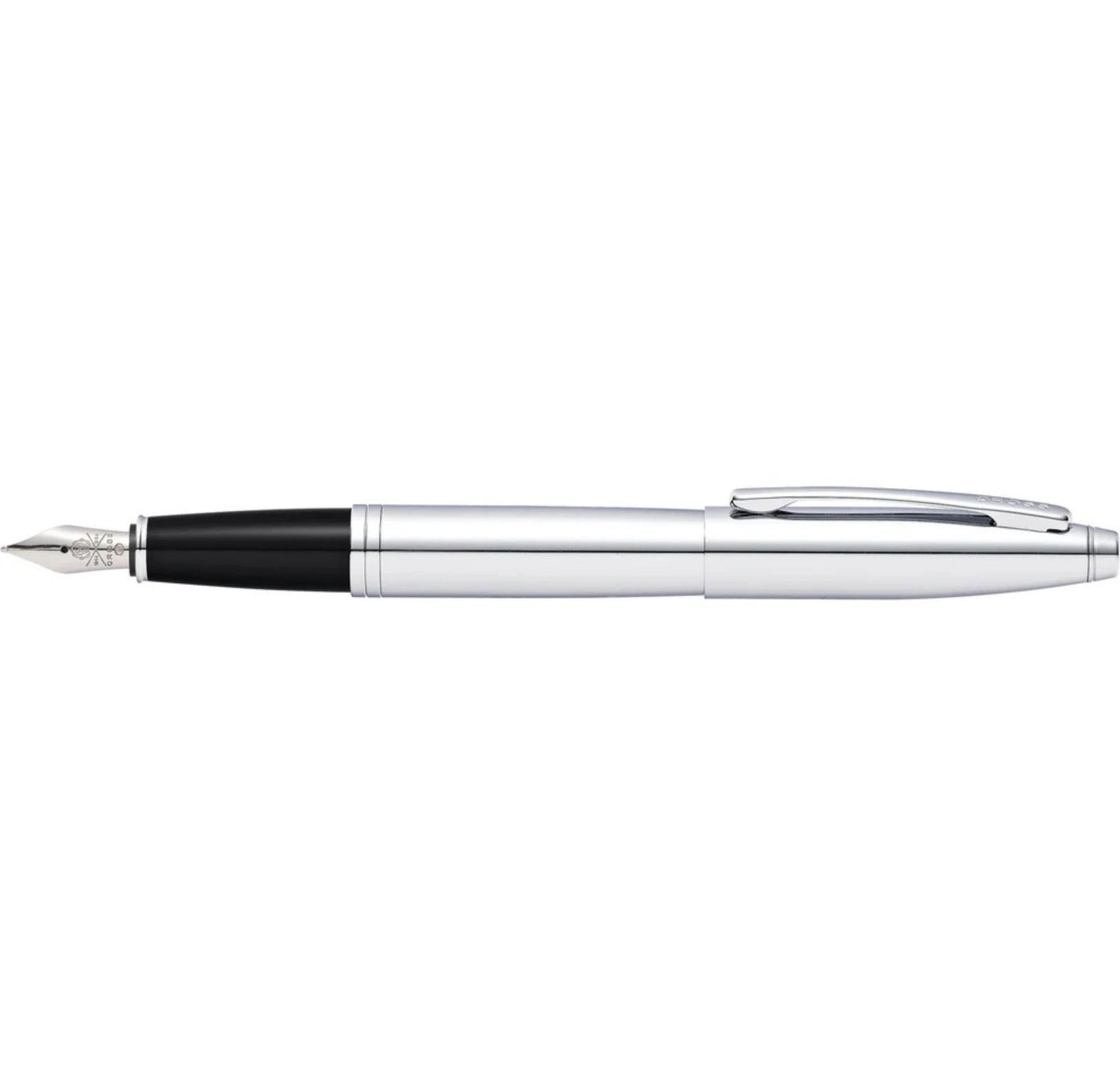 Cross Calais™ Polished Chrome Stainless Steel Medium Nib Fountain Pen AT0116-1MS