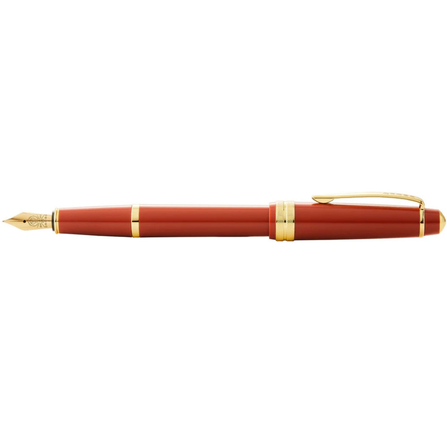Cross Bailey Light™ Polished Amber Resin and Gold Tone Extra Fine Nib Fountain Pen AT0746-13XF