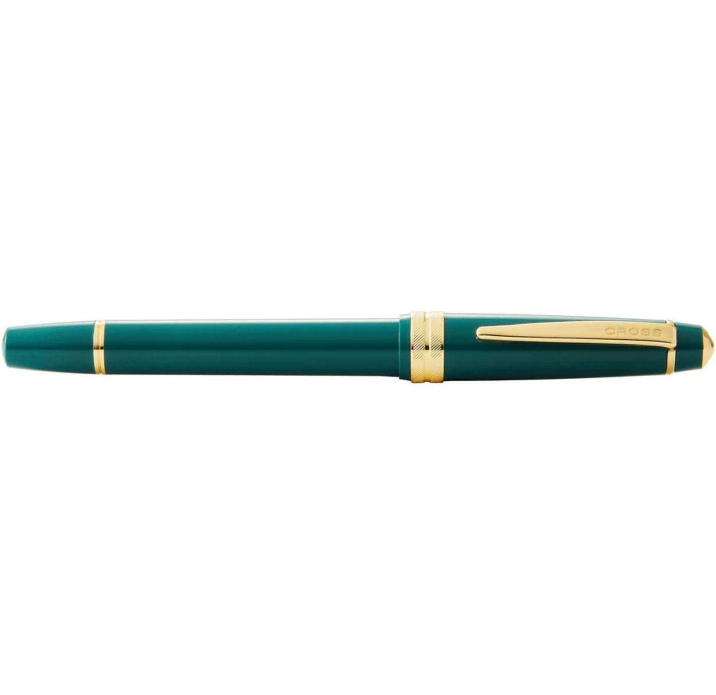 Cross Bailey Light™ Polished Green Resin and Gold Tone Medium Nib Fountain Pen AT0746-12MF