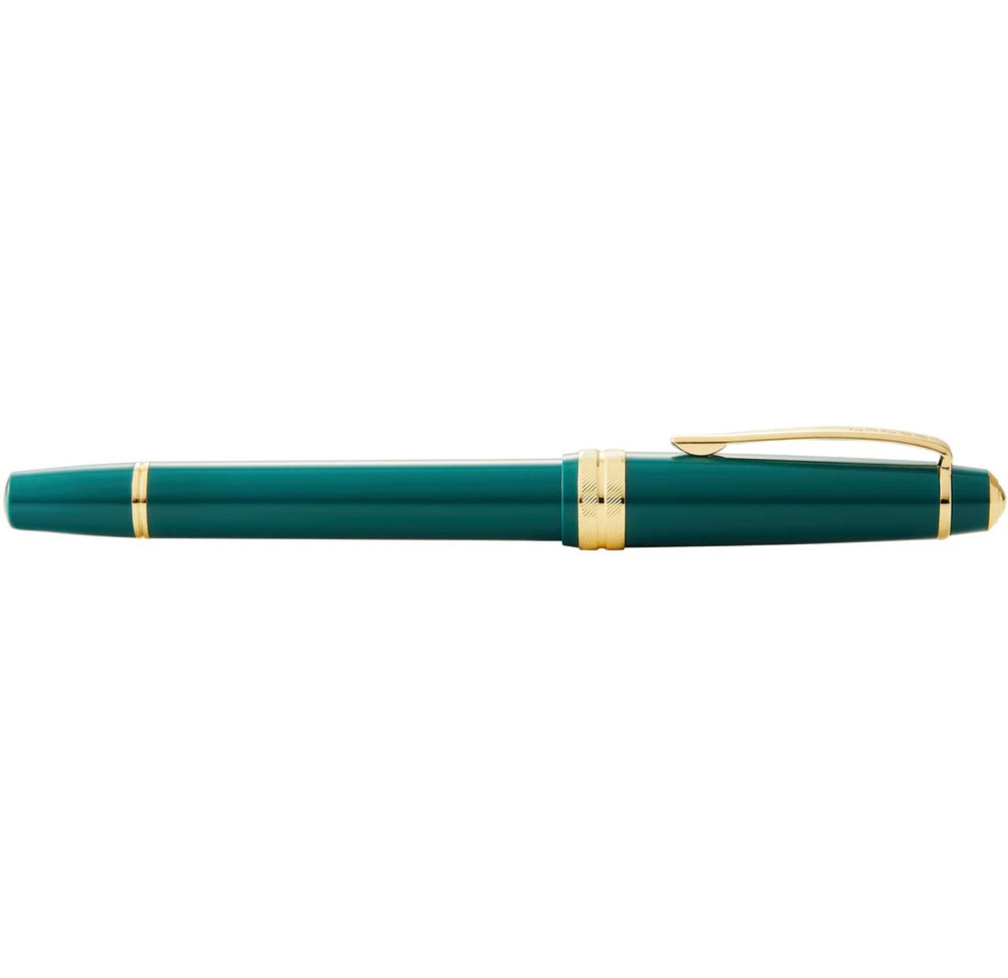 Cross Bailey Light™ Polished Green Resin and Gold Tone Medium Nib Fountain Pen AT0746-12MF