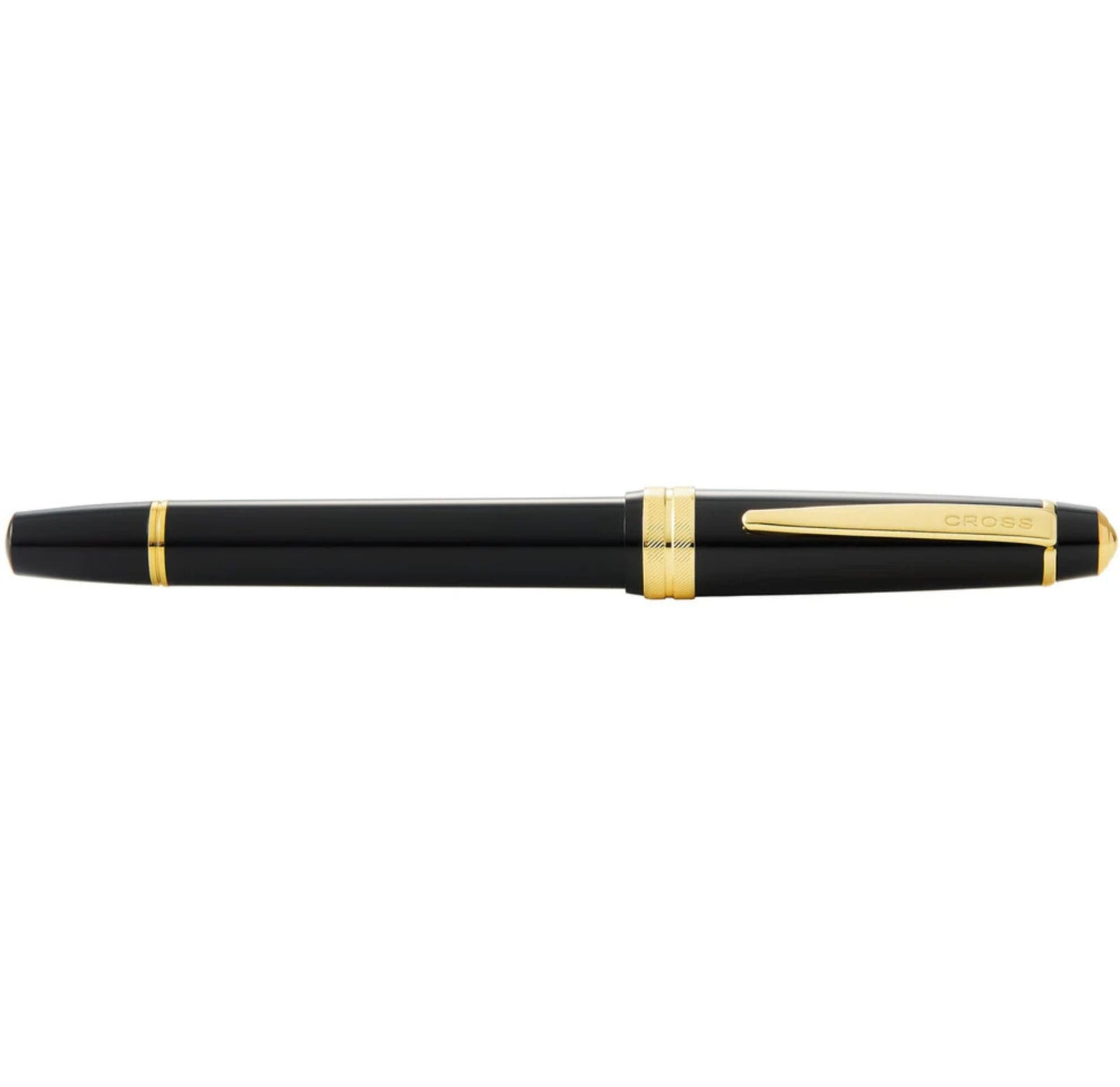 Cross Bailey Light™ Polished Black Resin and Gold Tone Extra-Fine Nib Fountain Pen AT0746-9XF