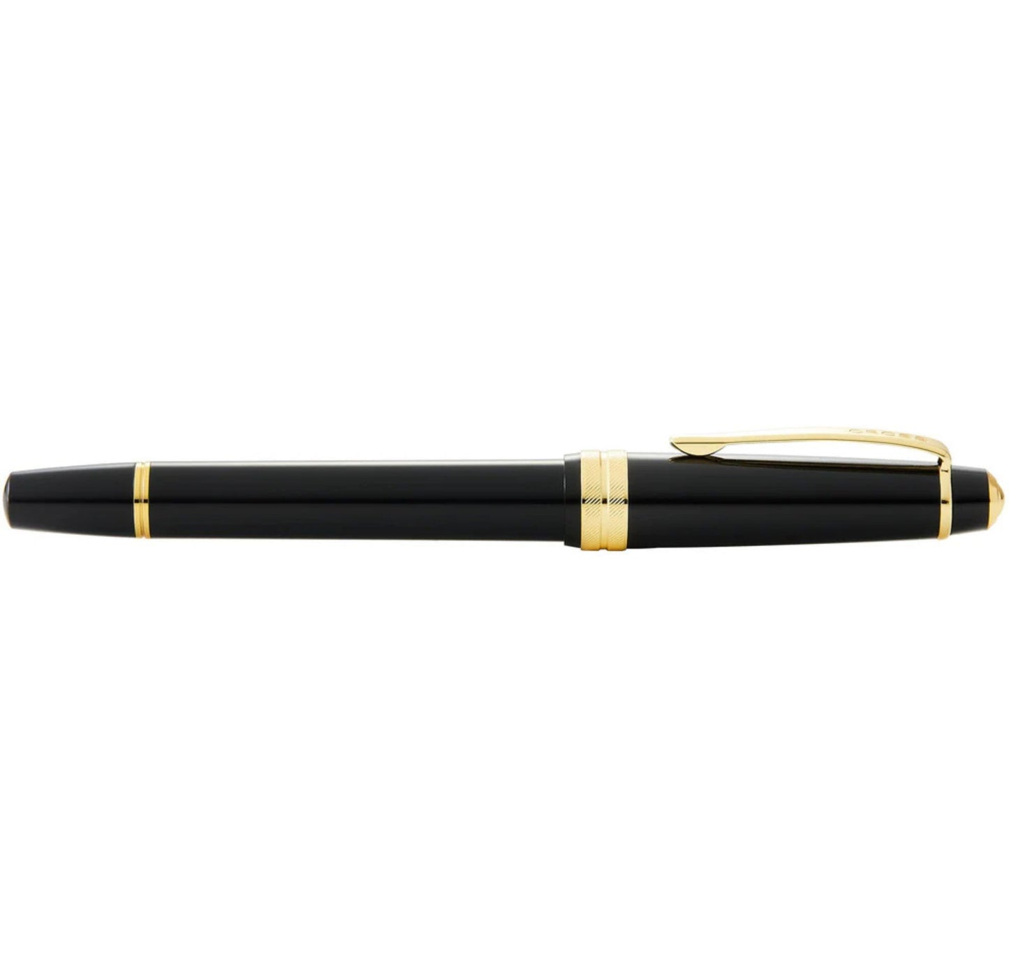 Cross Bailey Light™ Polished Black Resin and Gold Tone Extra-Fine Nib Fountain Pen AT0746-9XF