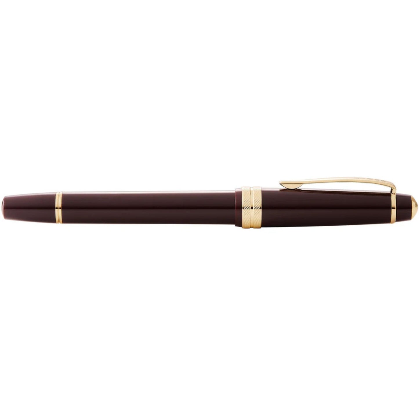 Cross Bailey Light™ Polished Burgundy Resin and Gold Tone Extra-Fine Fountain Pen AT0746-11XF