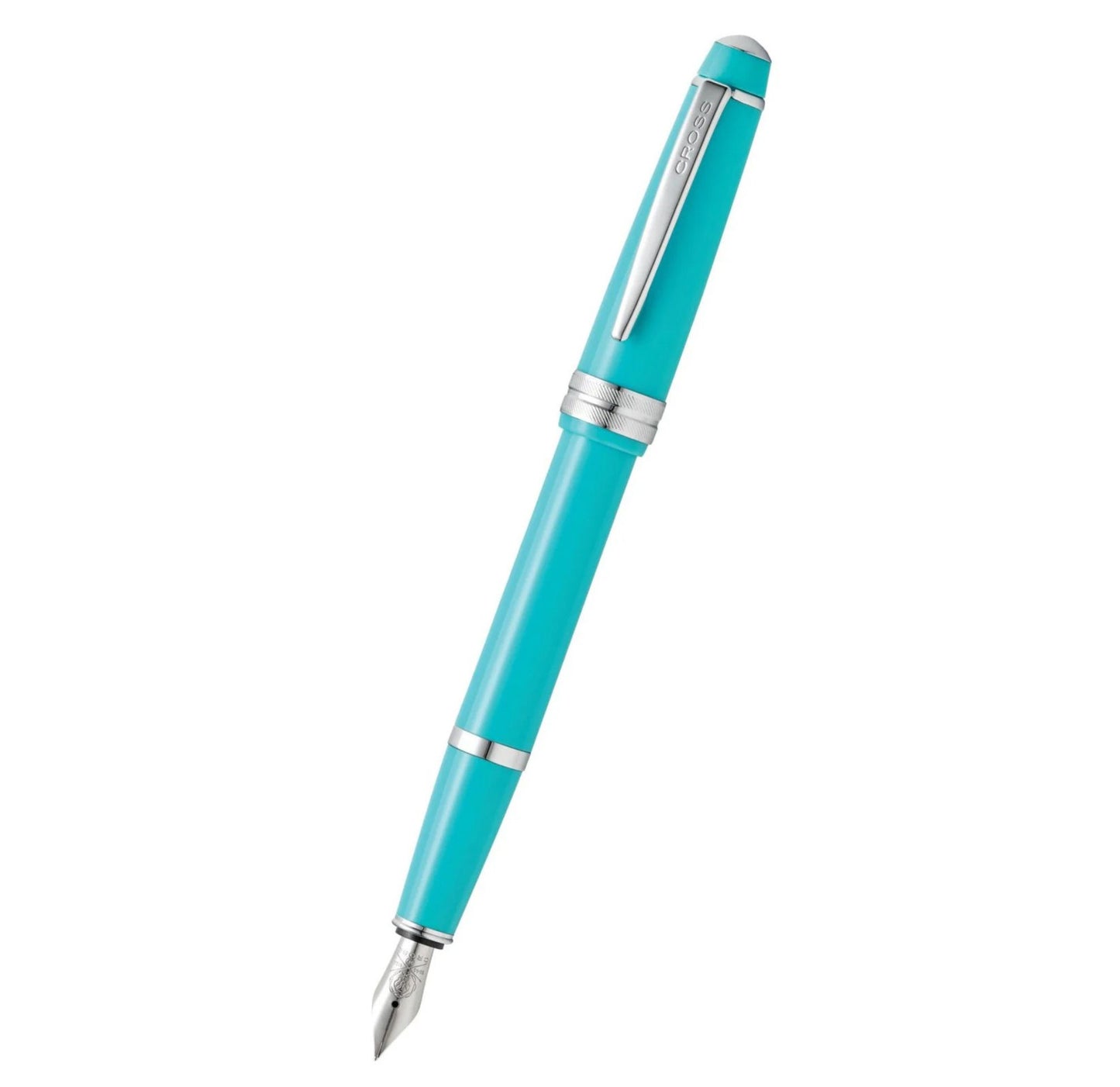 Cross Bailey Light™ Polished Teal Resin Extra Fine Nib Fountain Pen AT0746-6XS