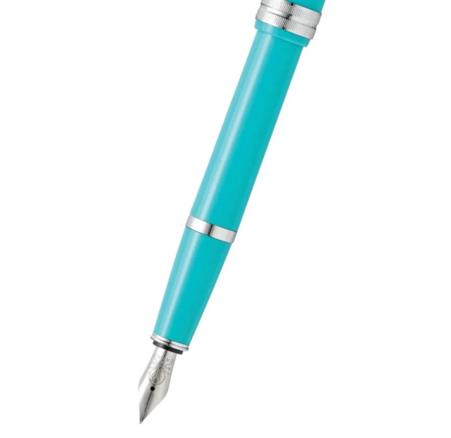 Cross Bailey Light™ Polished Teal Resin Extra Fine Nib Fountain Pen AT0746-6XS