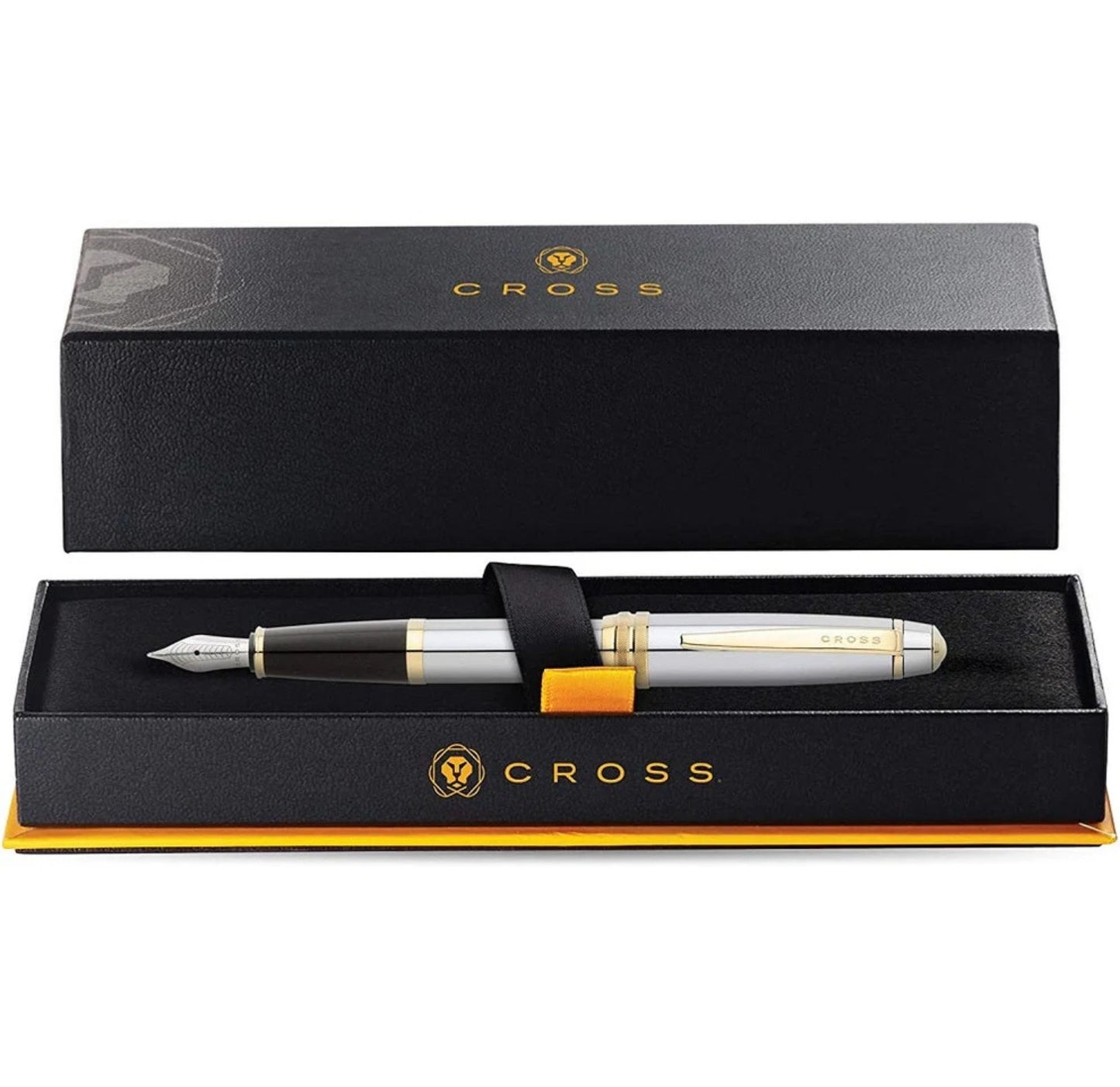 Cross Bailey Medalist® Stainless Steel Medium Nib Fountain Pen AT0456-6MS