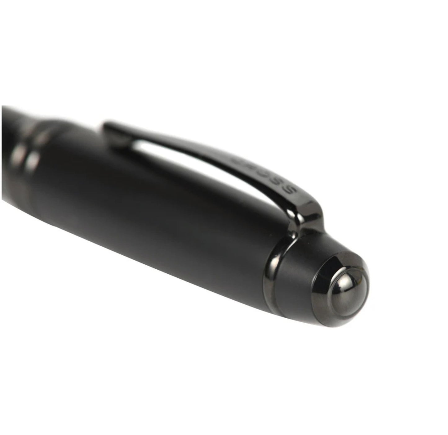 Cross Bailey™ Matte Black Lacquer Stainless Steel Medium Nib Fountain Pen AT0456-19MJ