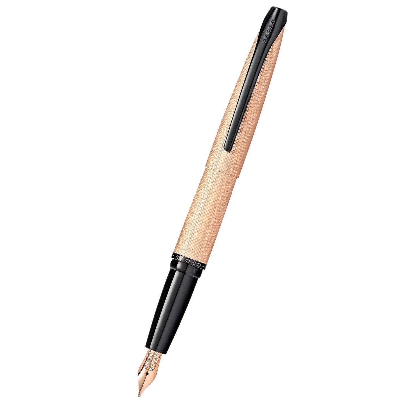 Cross ATX® Brushed Rose Gold Stainless Steel Fine Nib Fountain Pen 886-42FF