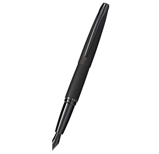 Cross ATX® Brushed Black Stainless Steel Fine Nib Fountain Pen 886-41FJ
