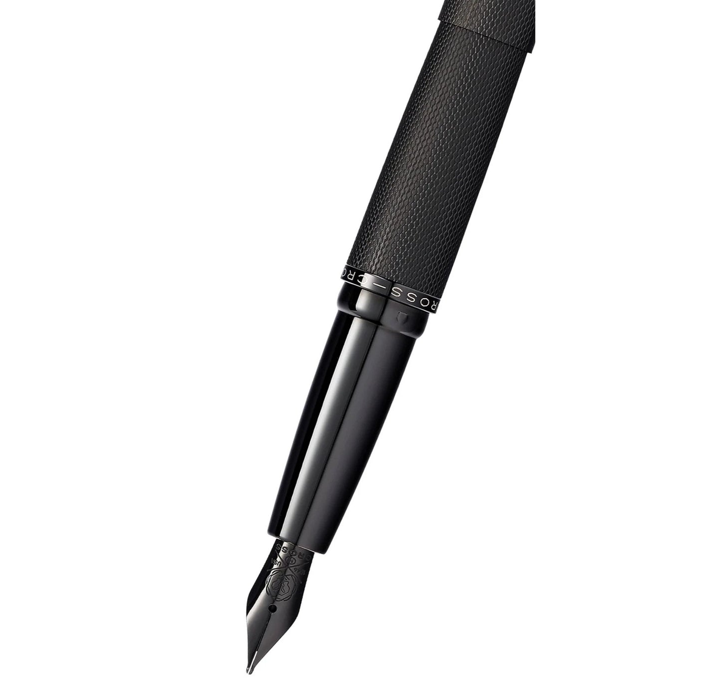Cross ATX® Brushed Black Stainless Steel Fine Nib Fountain Pen 886-41FJ