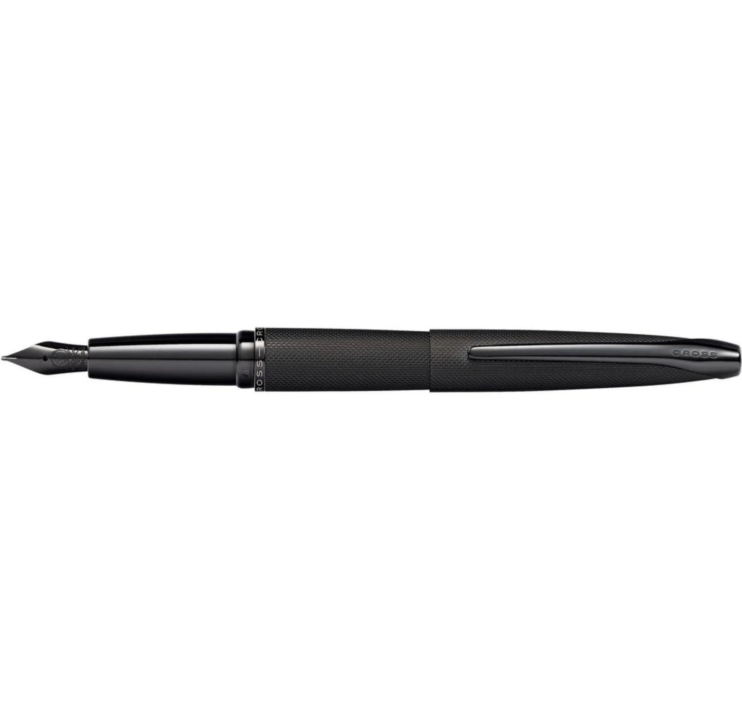 Cross ATX® Brushed Black Stainless Steel Fine Nib Fountain Pen 886-41FJ