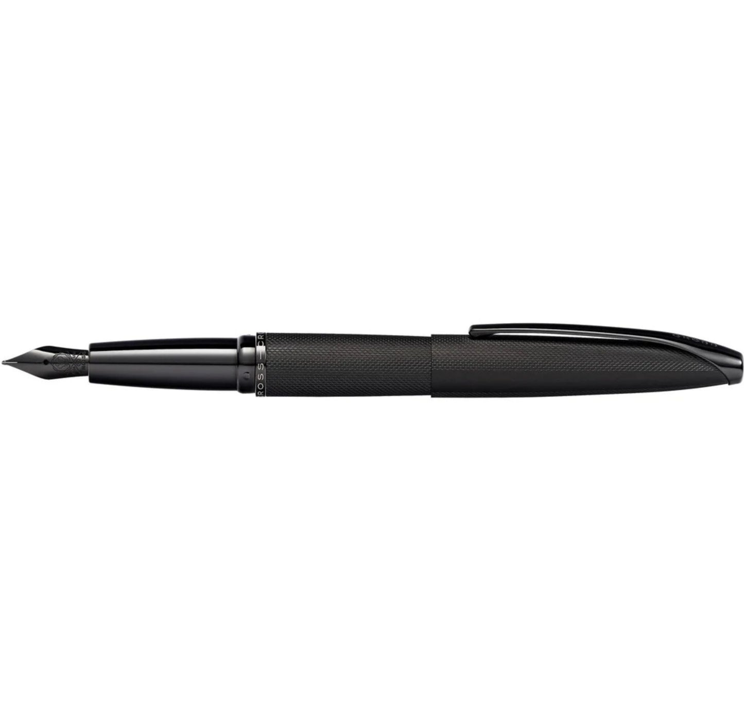 Cross ATX® Brushed Black Stainless Steel Fine Nib Fountain Pen 886-41FJ