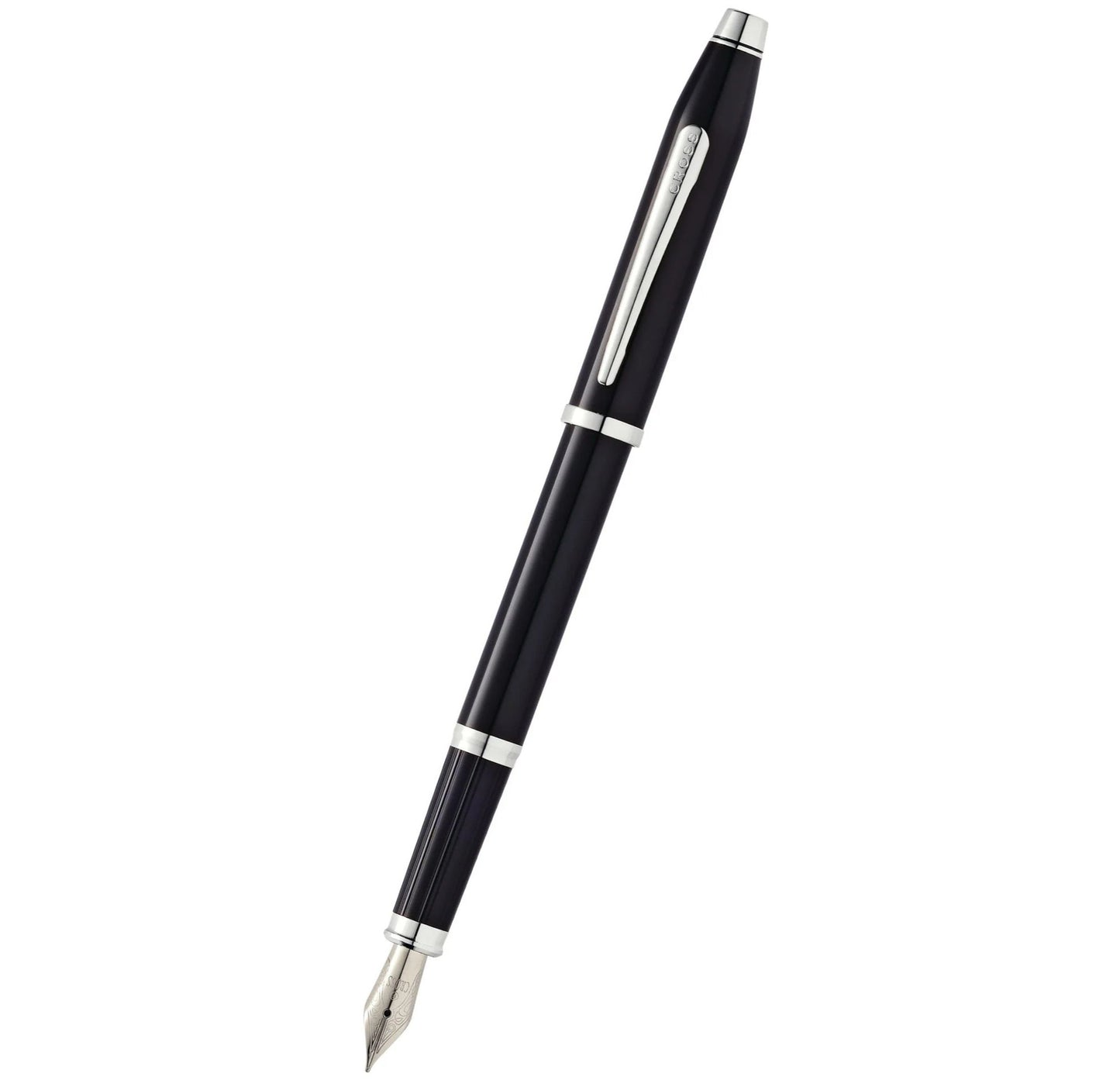 Cross Century® II Black Lacquer Fine Nib Fountain Pen AT0086-102FS